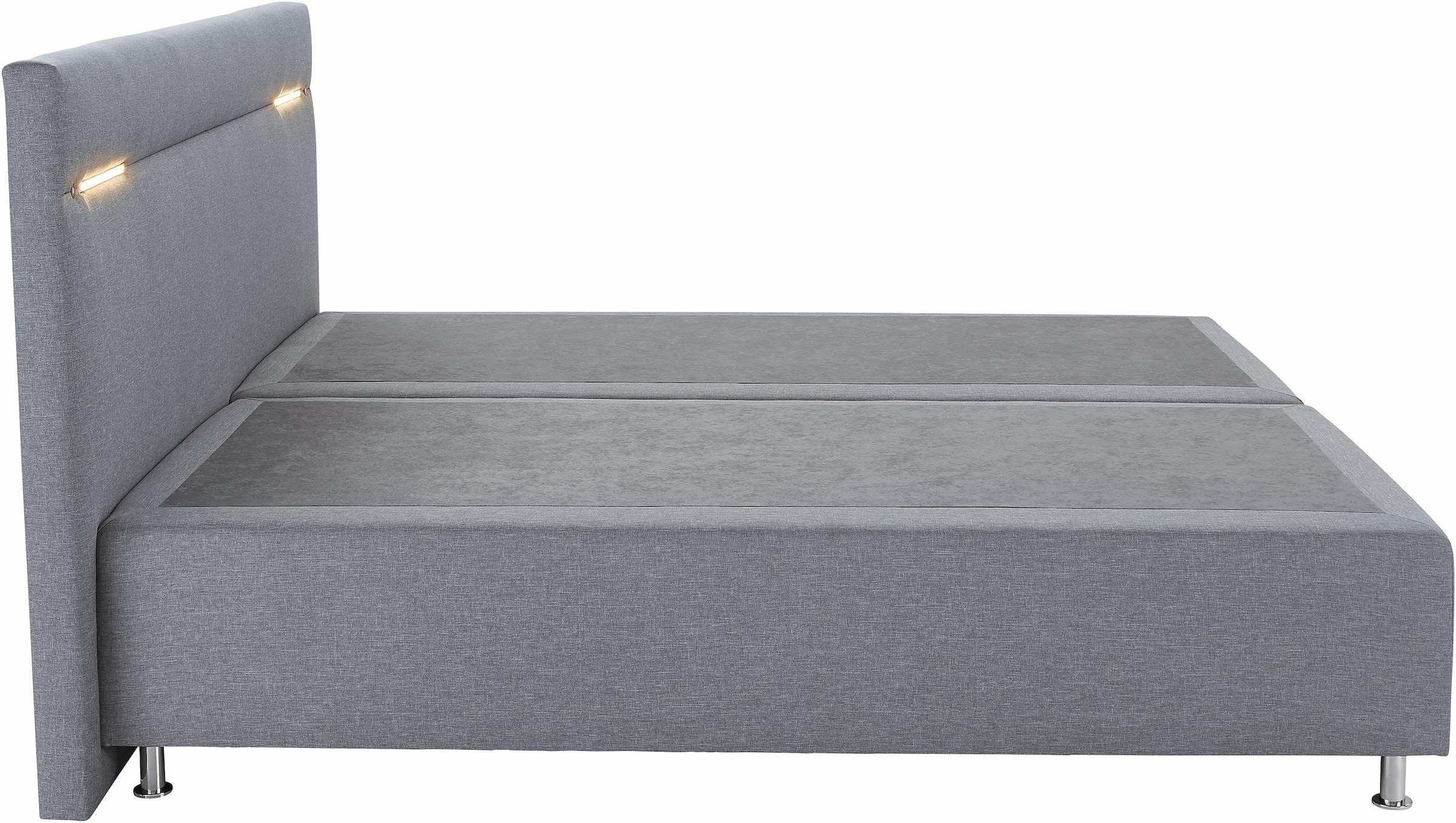 Westfalia Schlafkomfort Boxspringbett, wahlweise mit LED-Beleuchtung