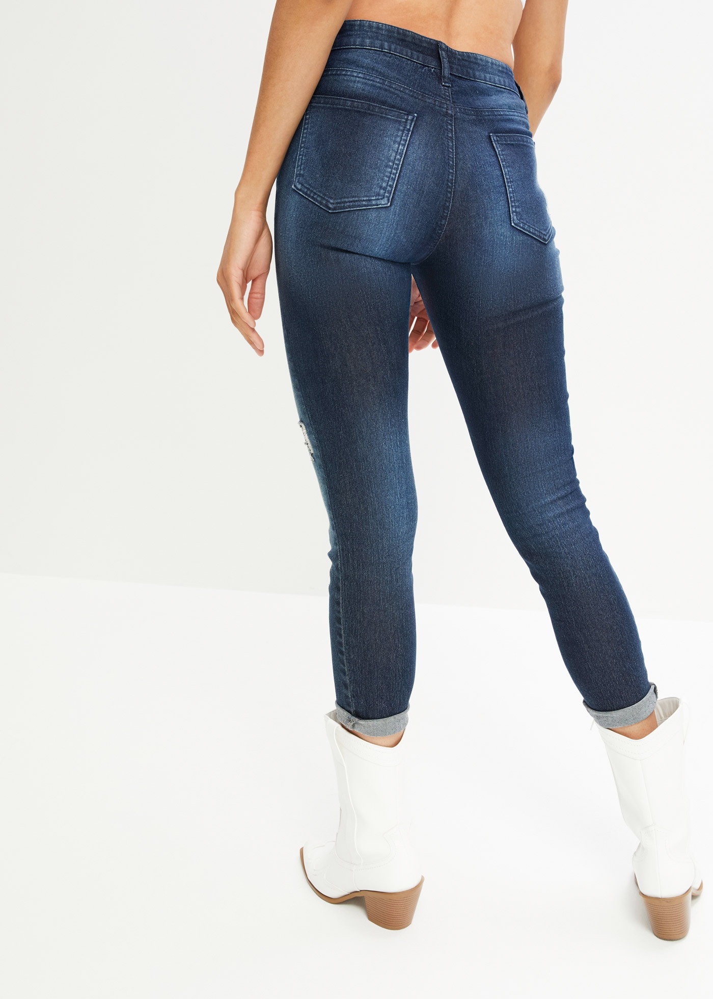 bonprix Skinny-fit-Jeans 1 tlg. Skinny-fit, mit Destroy-Effekten, in vielen günstig online kaufen