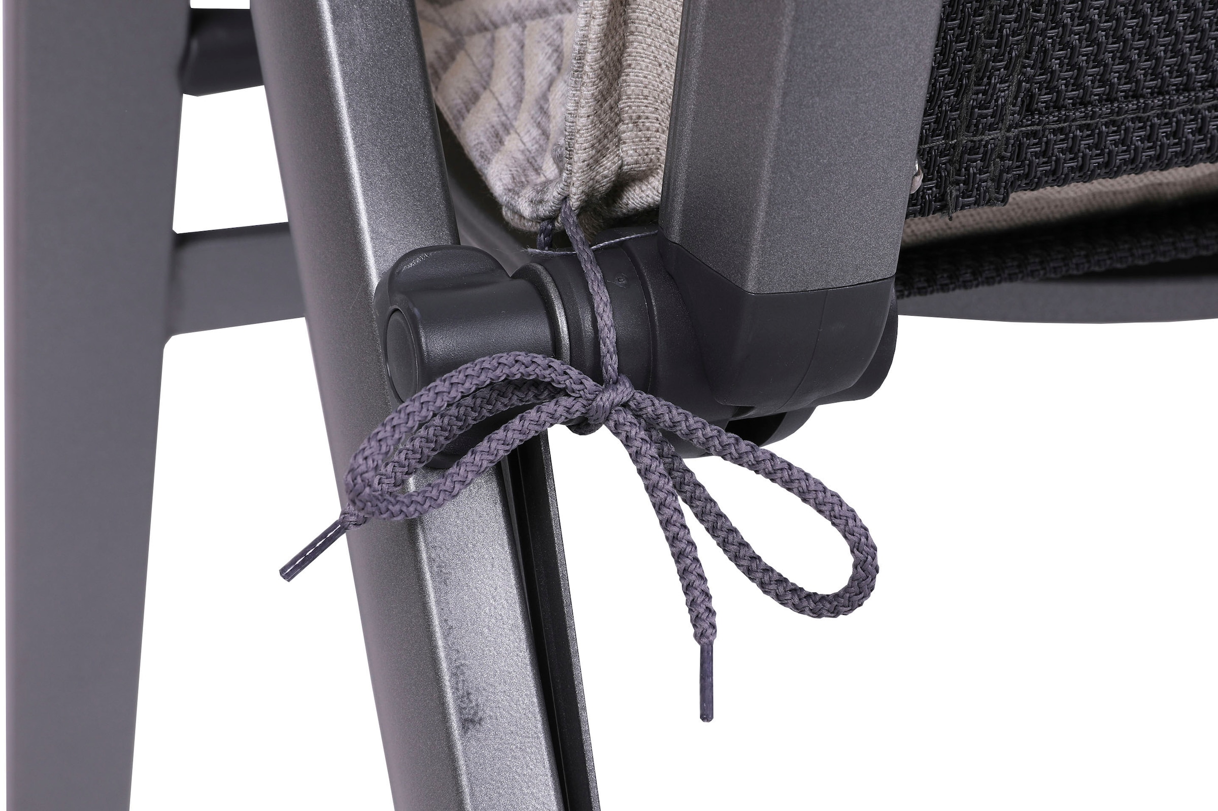 GO-DE Hochlehnerauflage Grafik Pfeile beige - Maße BxLxH ca.: 50 cm x 120 cm x 7 cm