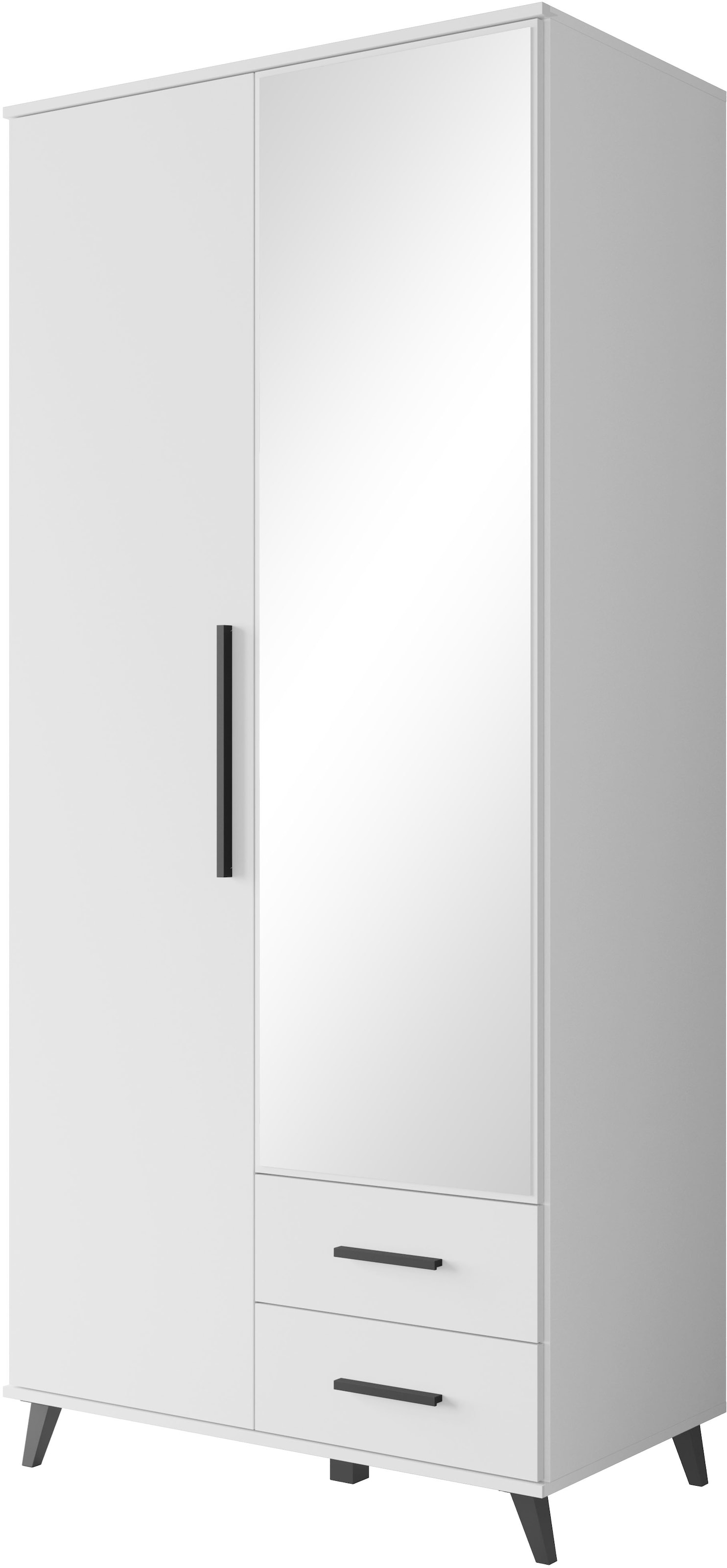 INOSIGN Kleiderschrank »Lagos, Garderobe«, (1 St.), Moderner Drehtürenschrank, FSC-zertifiziert, Schlafzimmerschrank