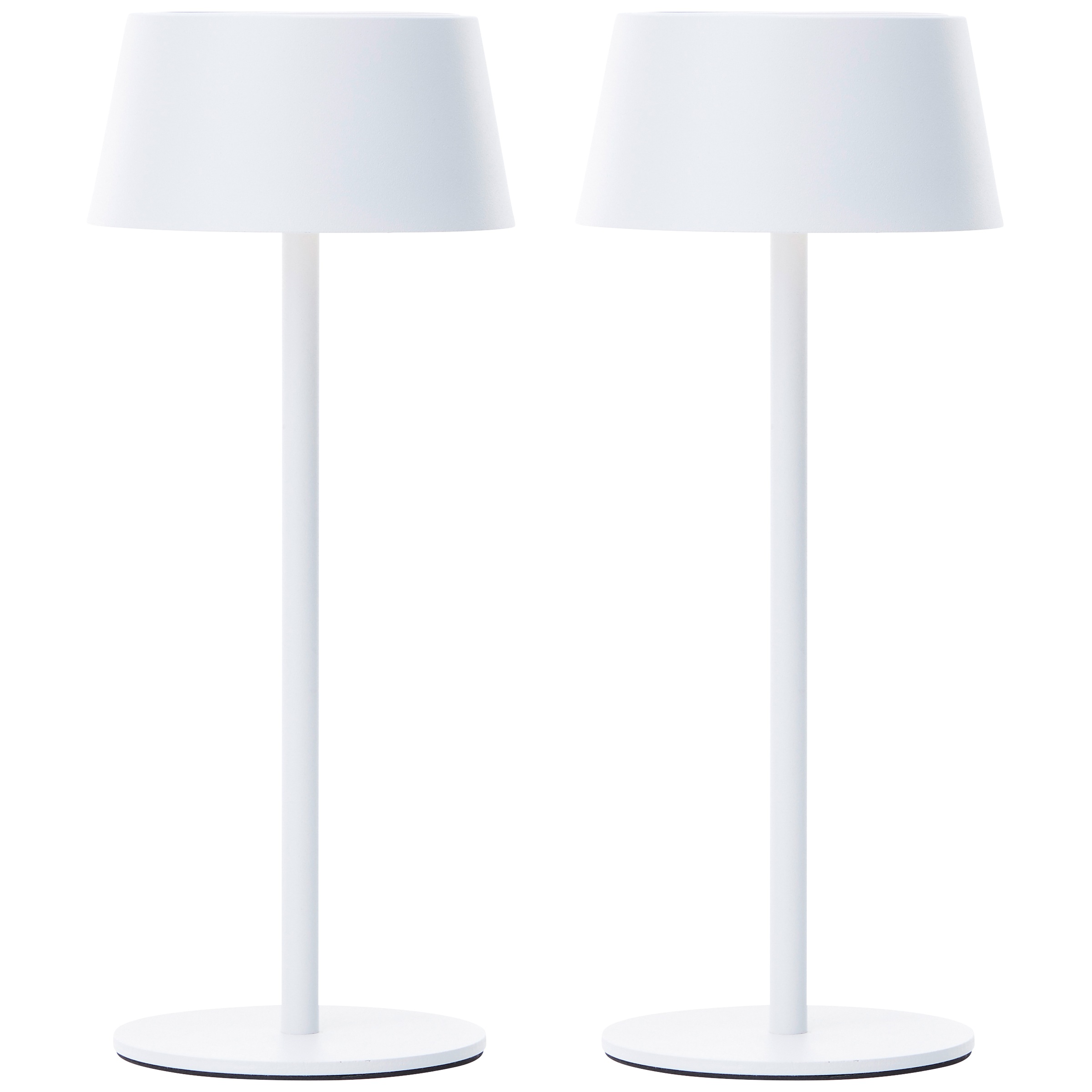 my home LED Außen-Tischleuchte "Ocki - Tischlampe 2er Set mit Solar u. Akku günstig online kaufen