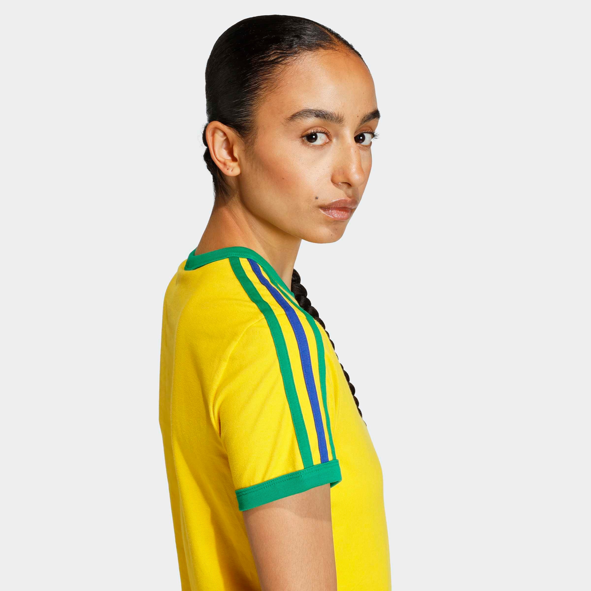 adidas Originals T-Shirt »3S TEE SLIM« sanft anliegende Passform, ohne Verschluss, für sportlichen Look