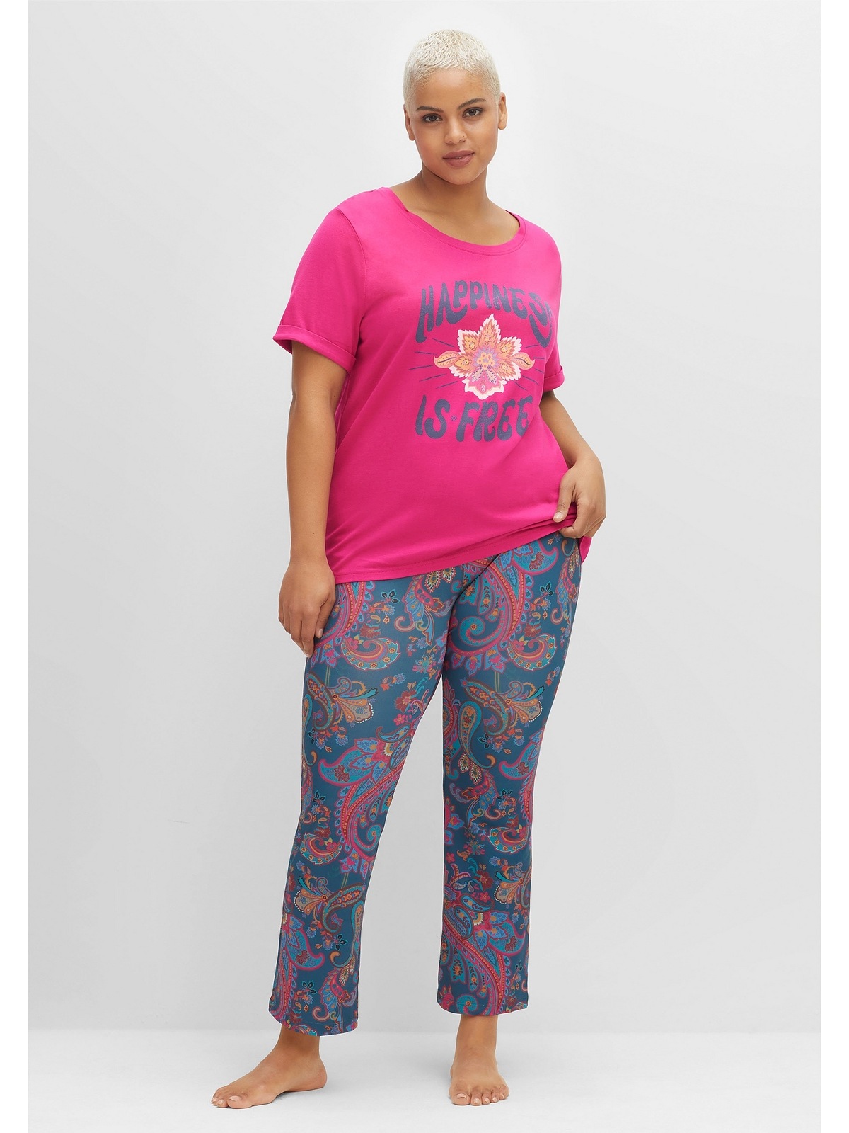 sheego by Joe Browns T-Shirt »Große Größen«, aus softer Baumwoll-Modal-Qualität