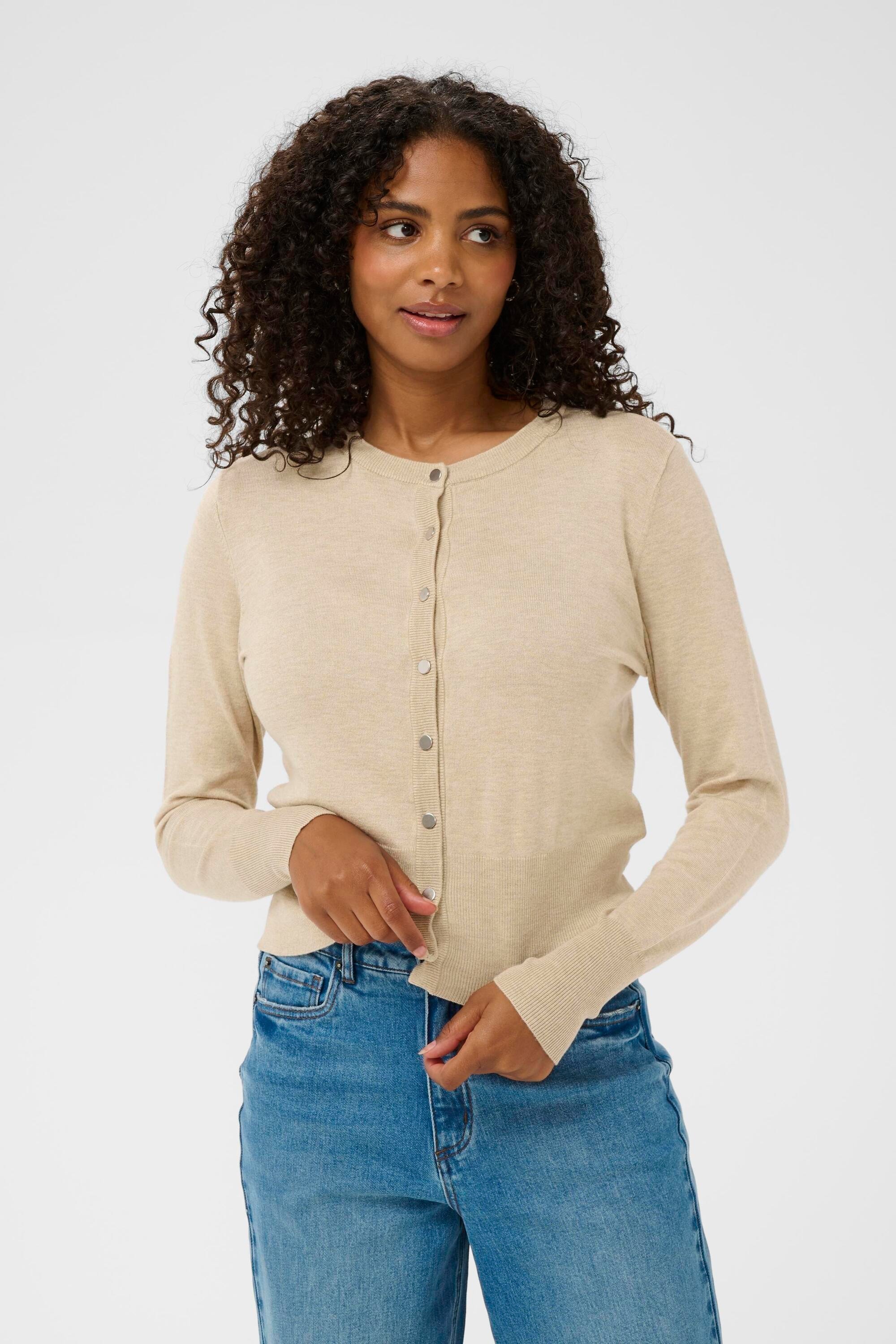 KAFFE Strickjacke »Damen Strickjacke KAlizza«