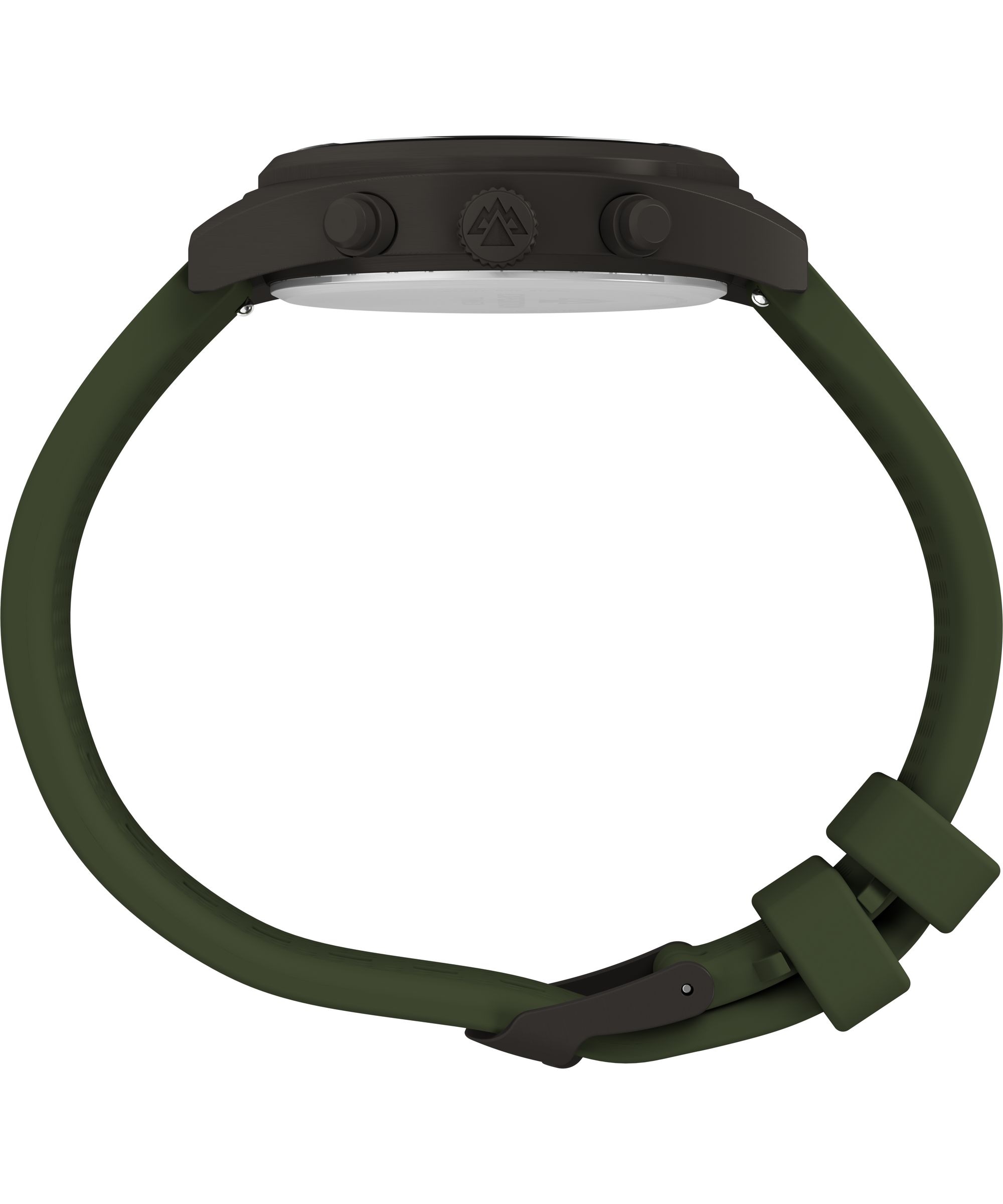 Timex Quarzuhr »Expedition® Capstone Chronograph« Armbanduhr, Herrenuhr, Silikonarmband, analog, Tag, Beleuchtung