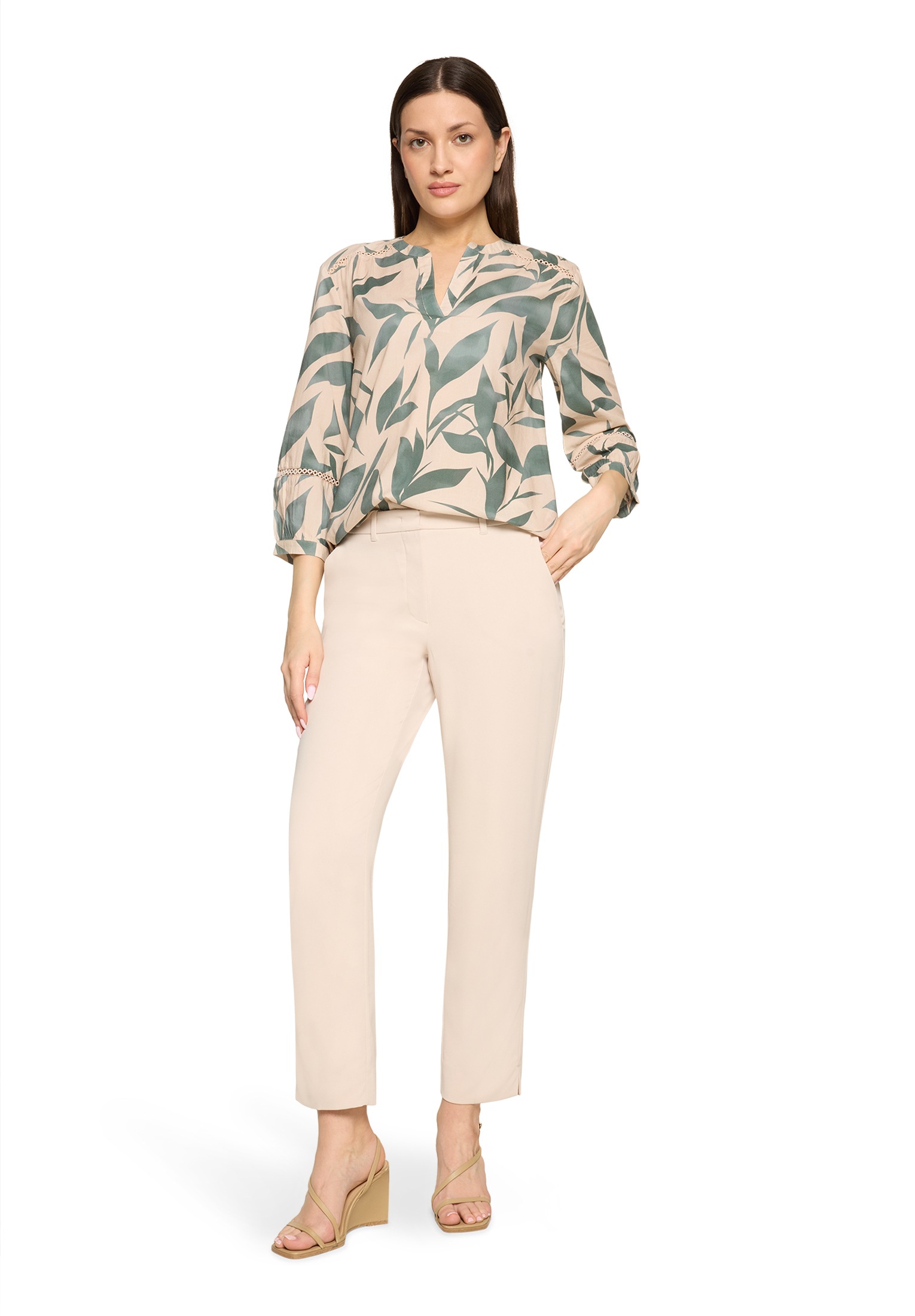 Betty&Co Schlupfbluse »Damen mit 3/4 Arm«