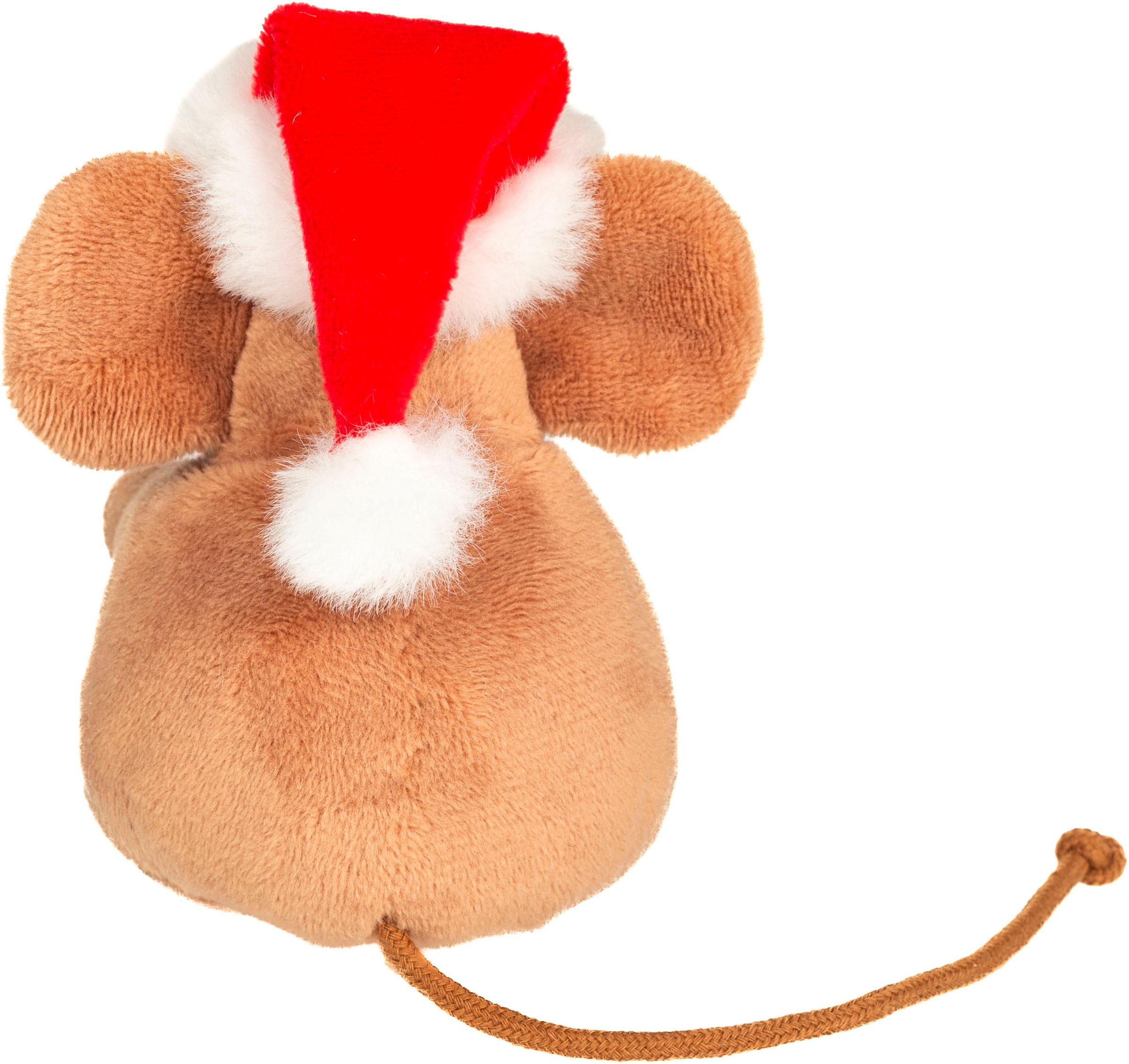 Teddy Hermann® Kuscheltier »Weihnachtsmaus mit Geschenk, 11 cm«
