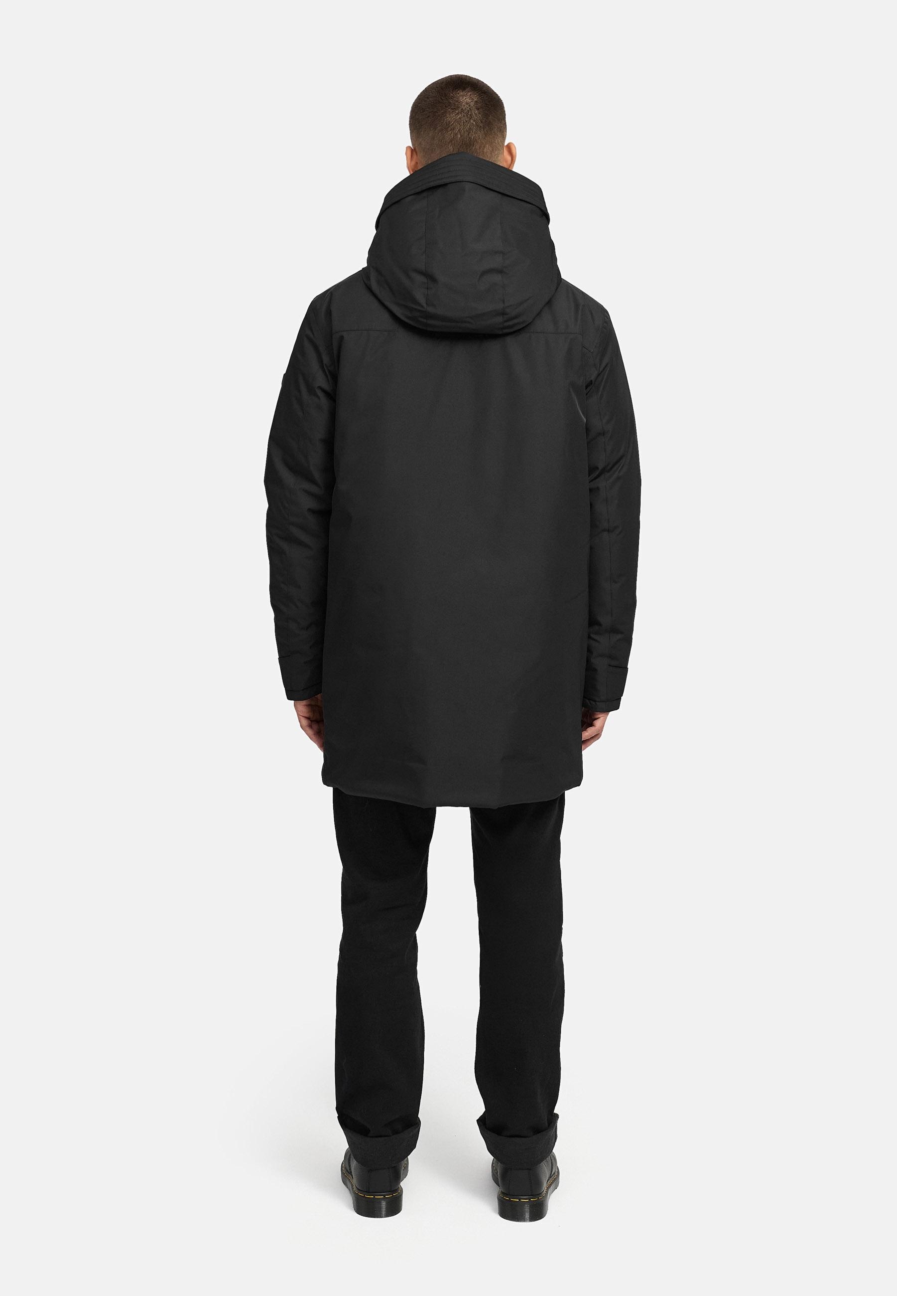 Stone Harbour Wintermantel »Netaan XX«, Herren Kurzmantel mit kuscheliger Kapuze
