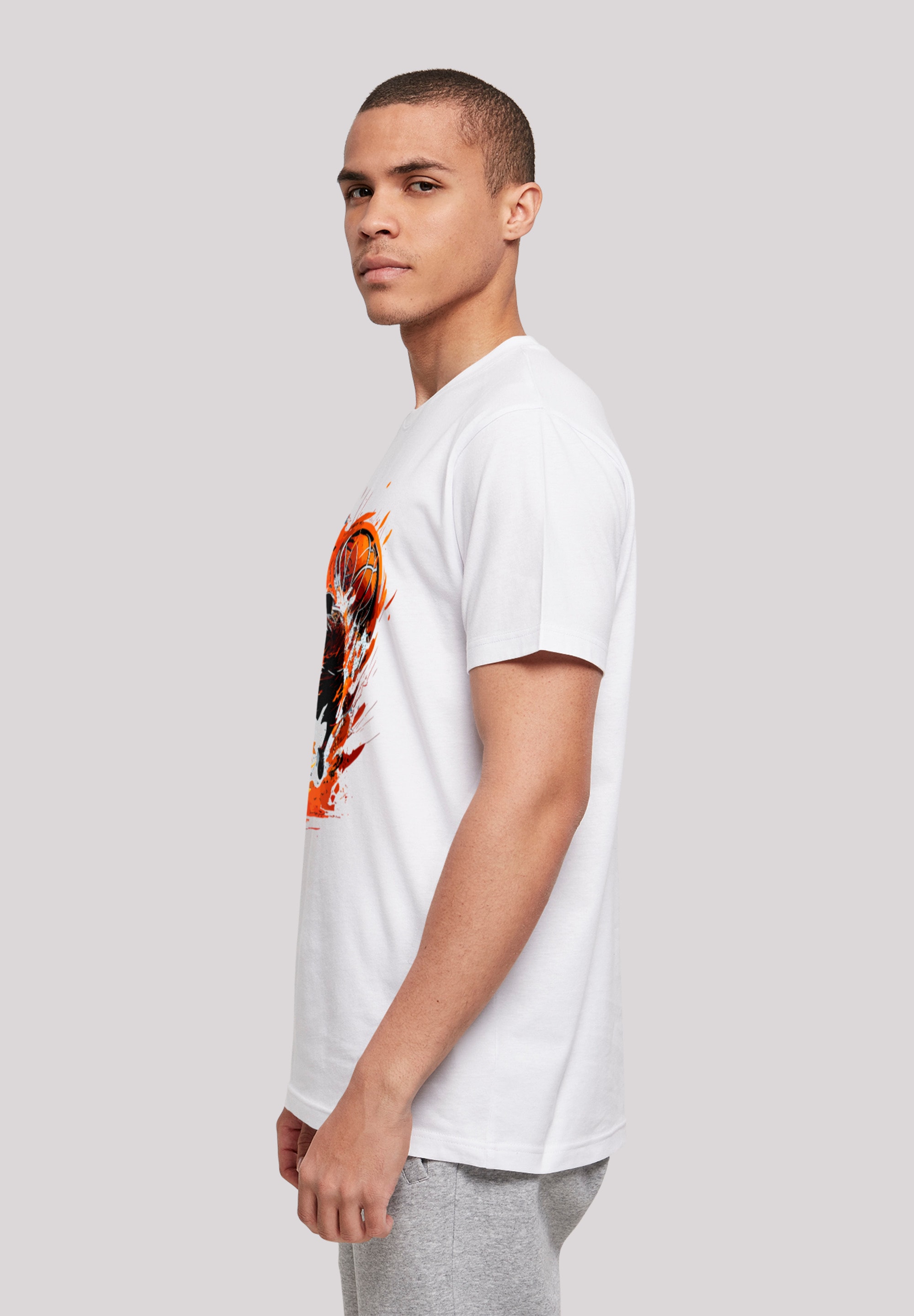 F4NT4STIC T-Shirt »Basketball Splash Sport UNISEX«, Print