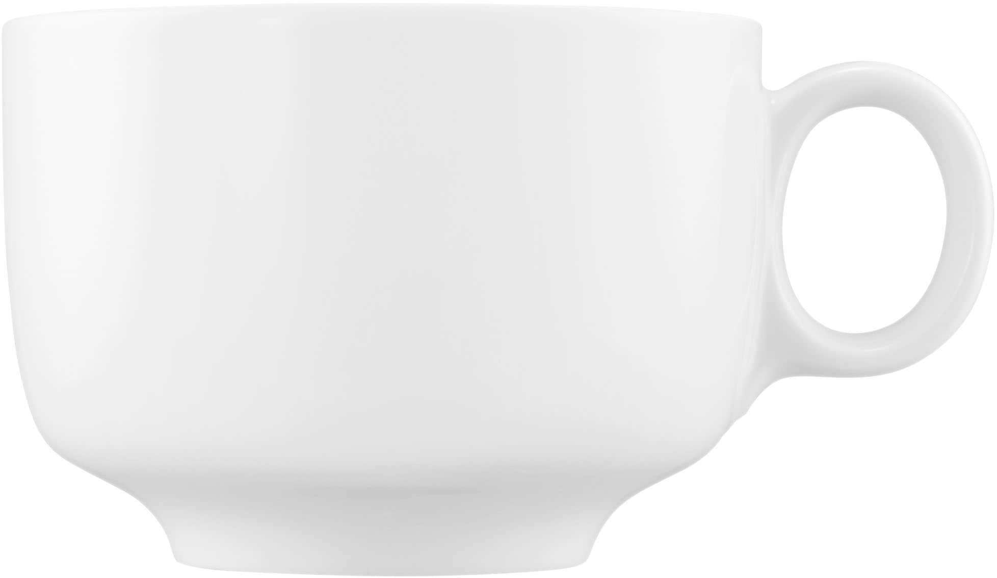 Seltmann Weiden Cappuccinotasse "Sento Home" Kaffeetasse mit Henkel, 380 ml