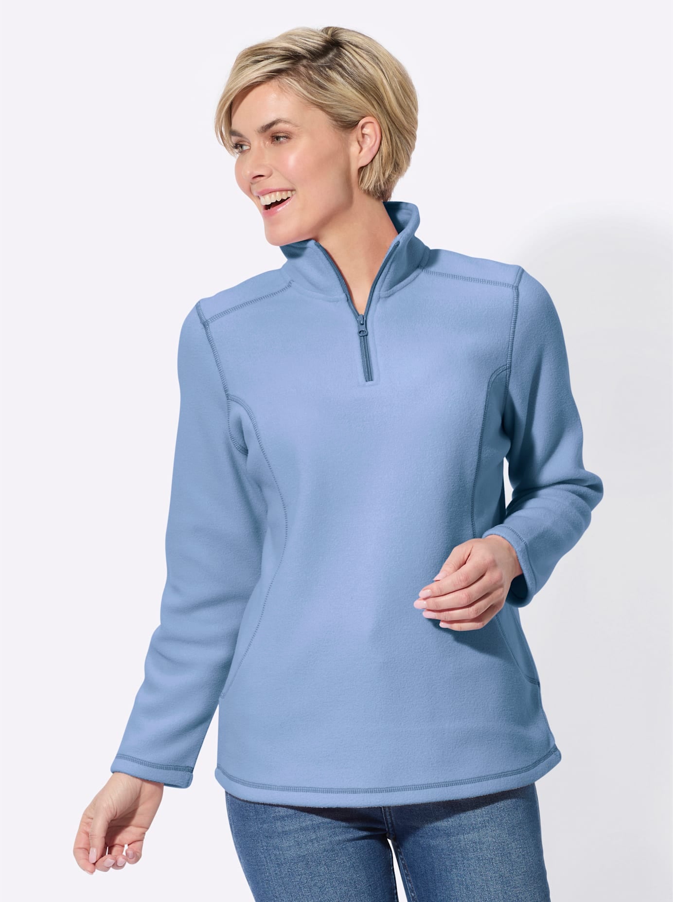 Classic Basics Fleeceshirt "Fleece-Shirt", (1 tlg.) günstig online kaufen