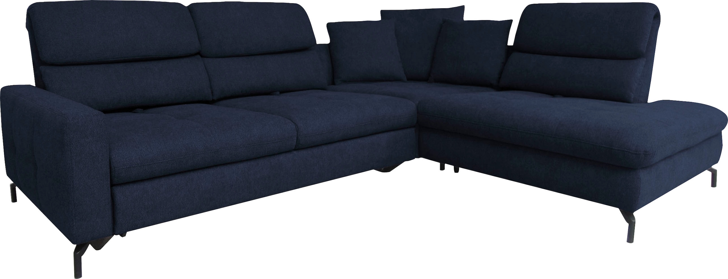 alina Ecksofa "Louis", Breite 286 cm, Rückenlehnenverstellung, wahlweise mi günstig online kaufen