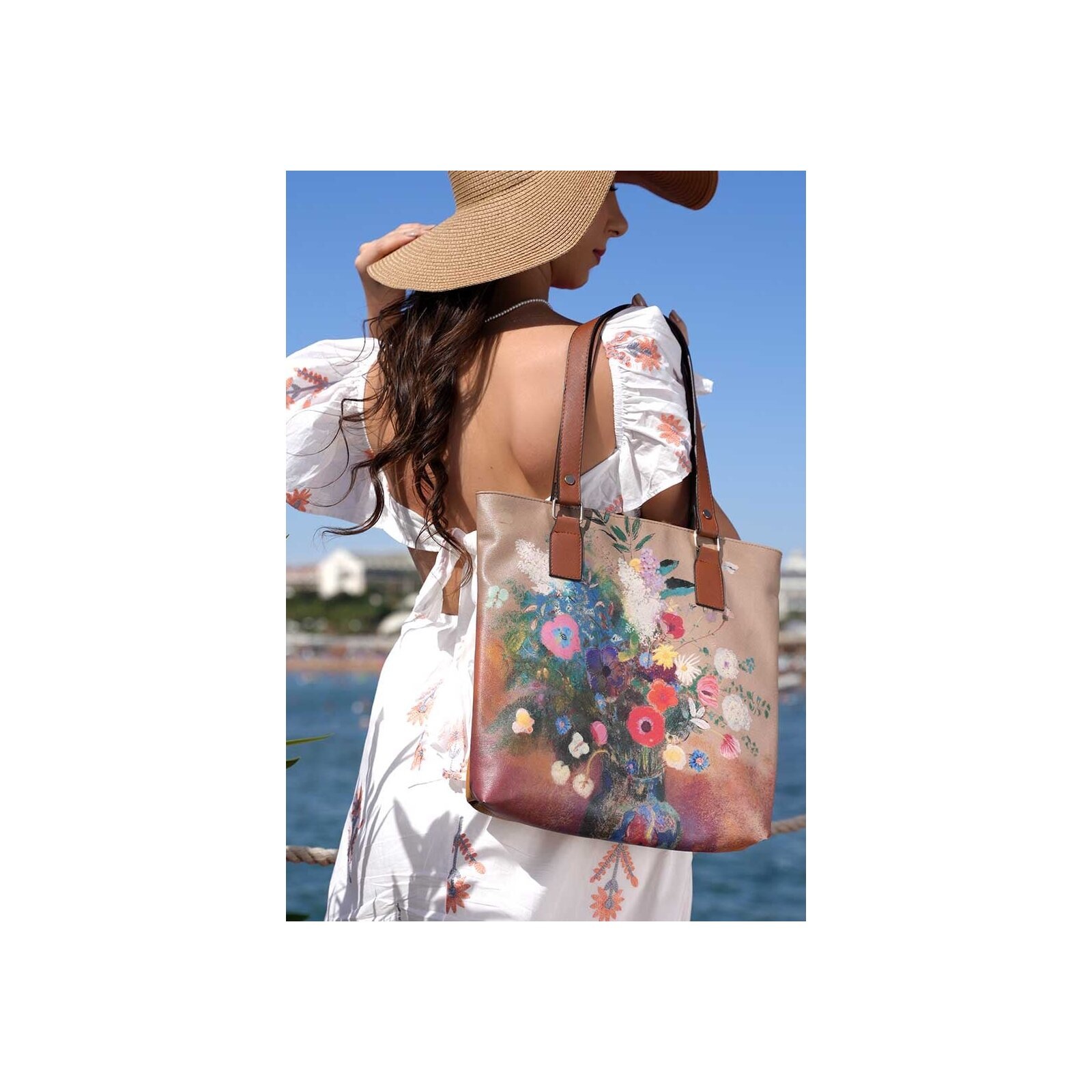 DOGO Umhängetasche »Multi Pocket Bag Full Of Hope Damen Handtaschen (Fashion) /«, Vegan