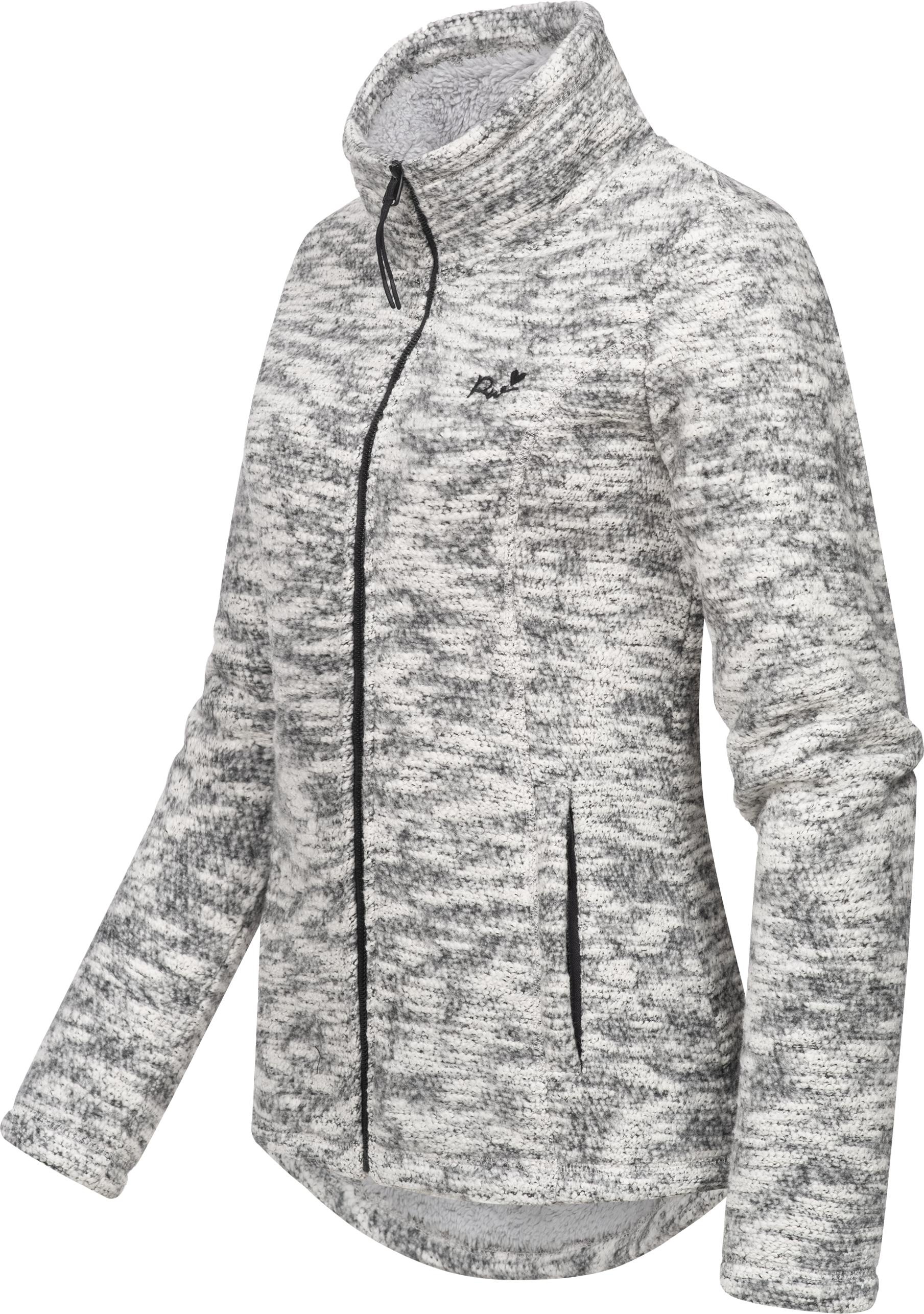 Ragwear Strickjacke »Liram Melange«, Kuschelige Übergangsjacke in Strick-Optik