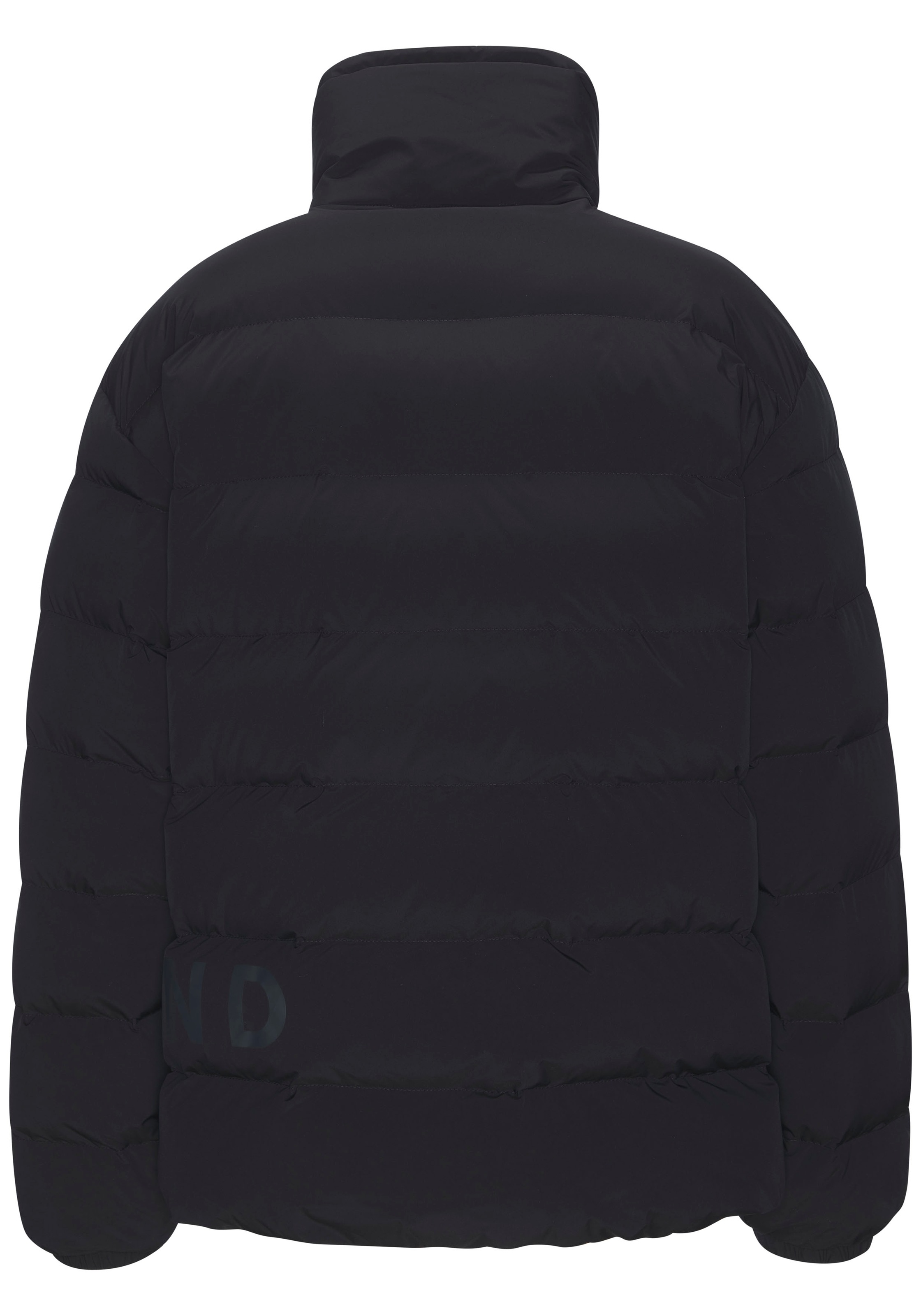 Elbsand Steppjacke, mit großem seitlichen Logo-Print