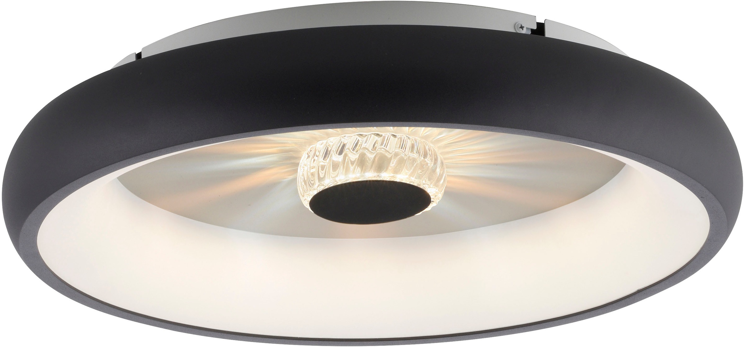 JUST LIGHT Deckenleuchte »VERTIGO«, 1 flammig, Leuchtmittel LED-Board | LED fest integriert, CCT über Fernbedienung, Funk inkl., separat steuerbar über FB, Memory