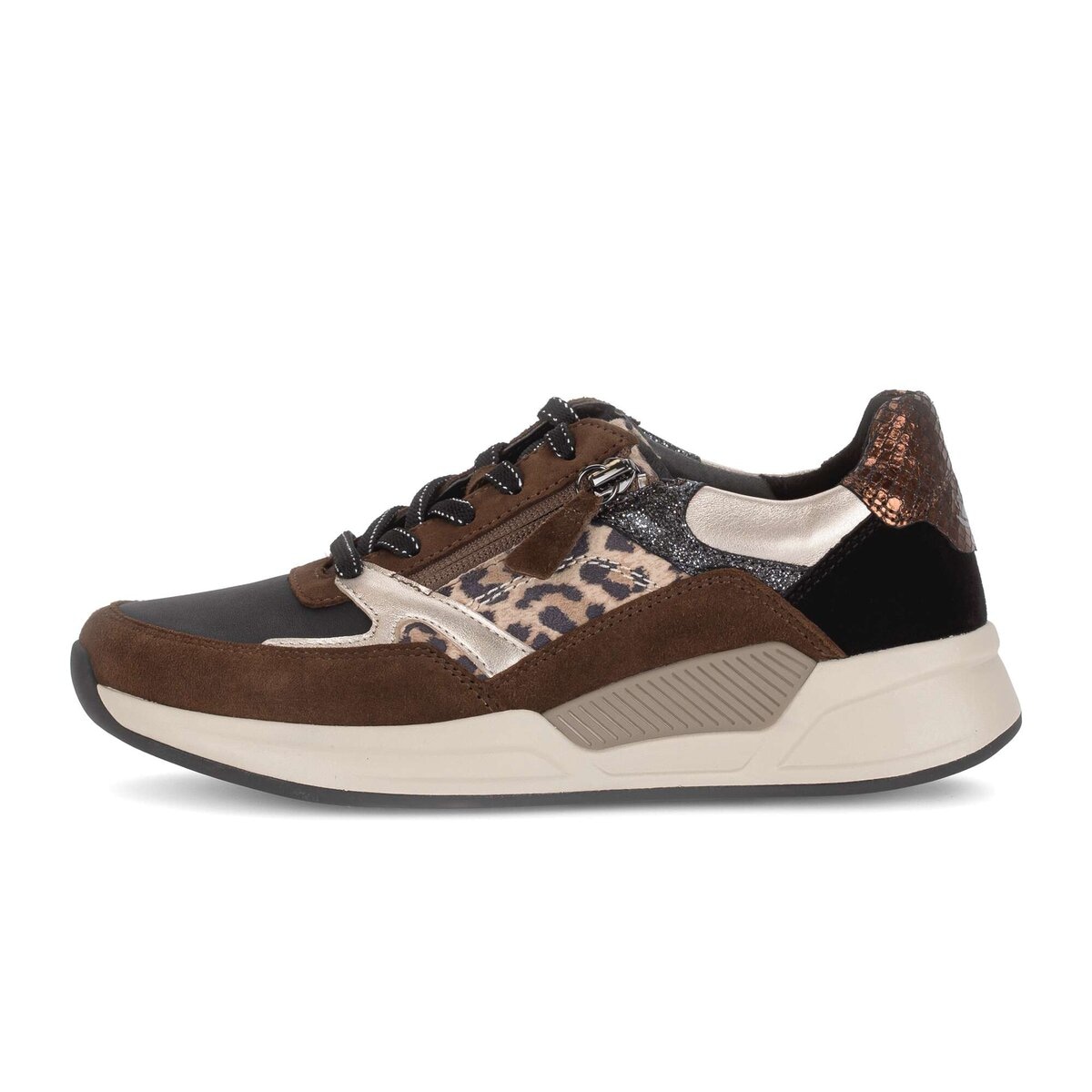 Gabor Sneaker »Sneaker low Materialmix Leder«