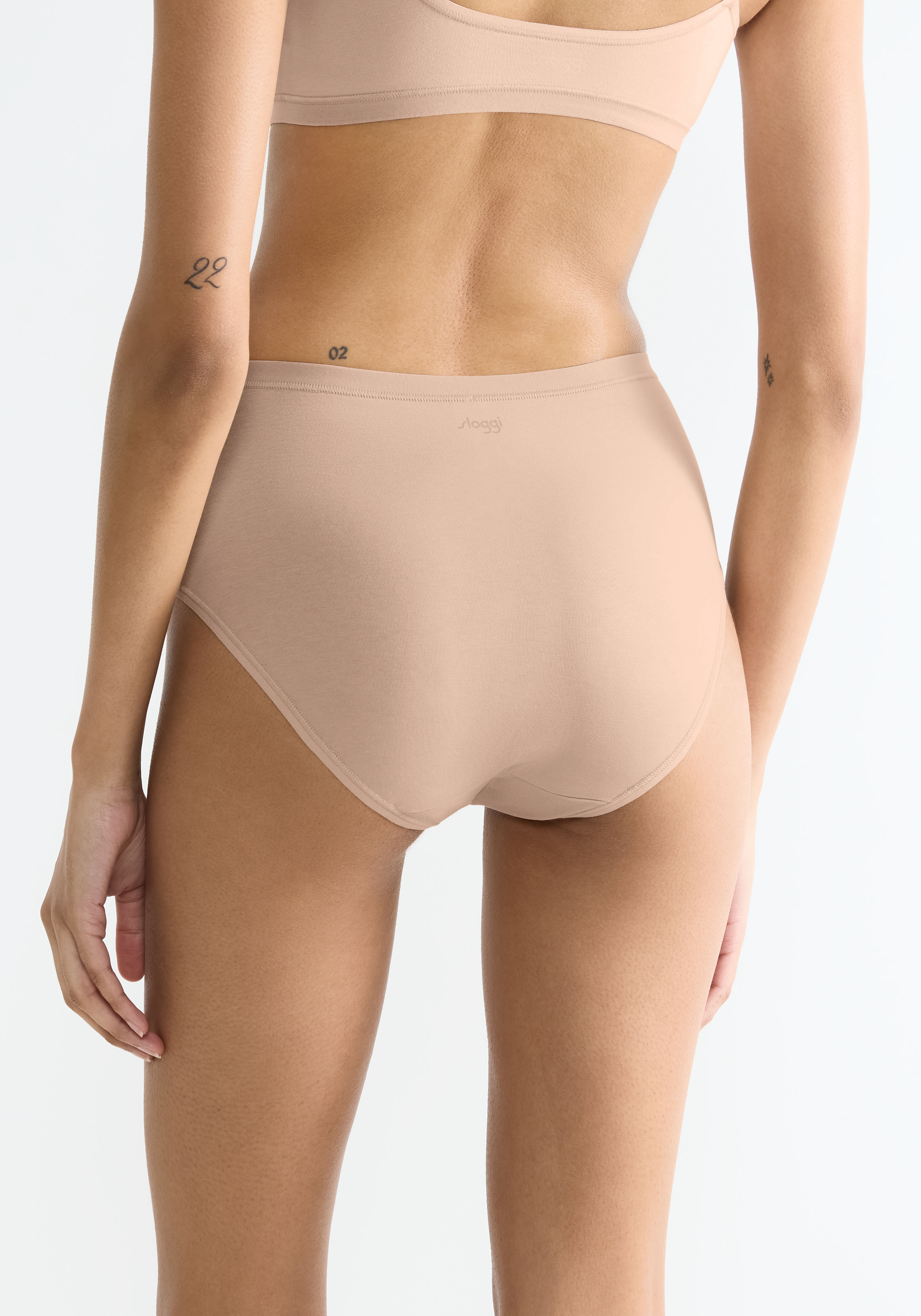 Thumbnail - sloggi Midislip "GO Daily Cotton" 3er Pack, Glanz-Effekt Details, weich, Baumwollmix, bequem, elastisch