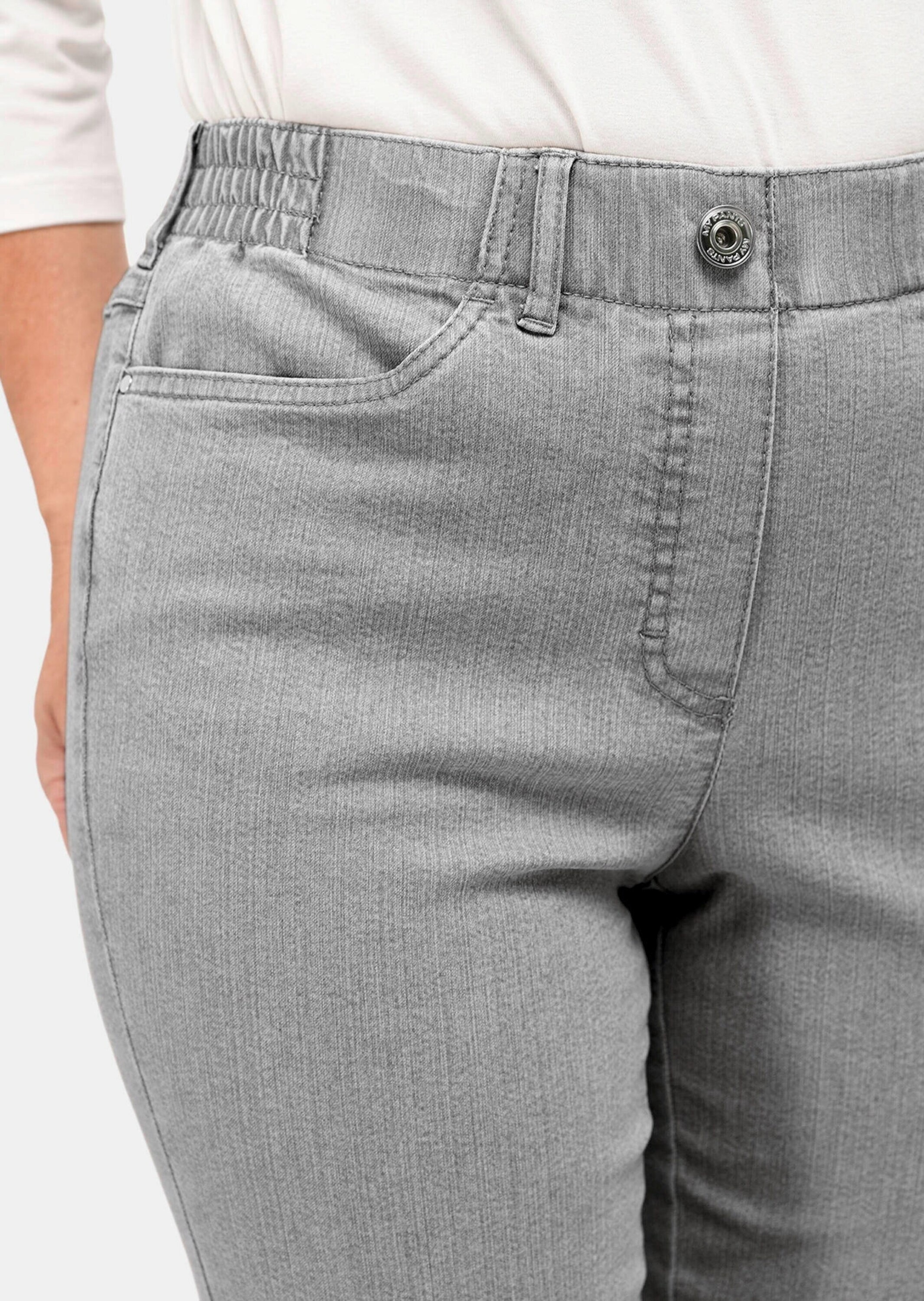 GOLDNER Regular-fit-Jeans »Klassische Jeansschlupfhose MARTHA«