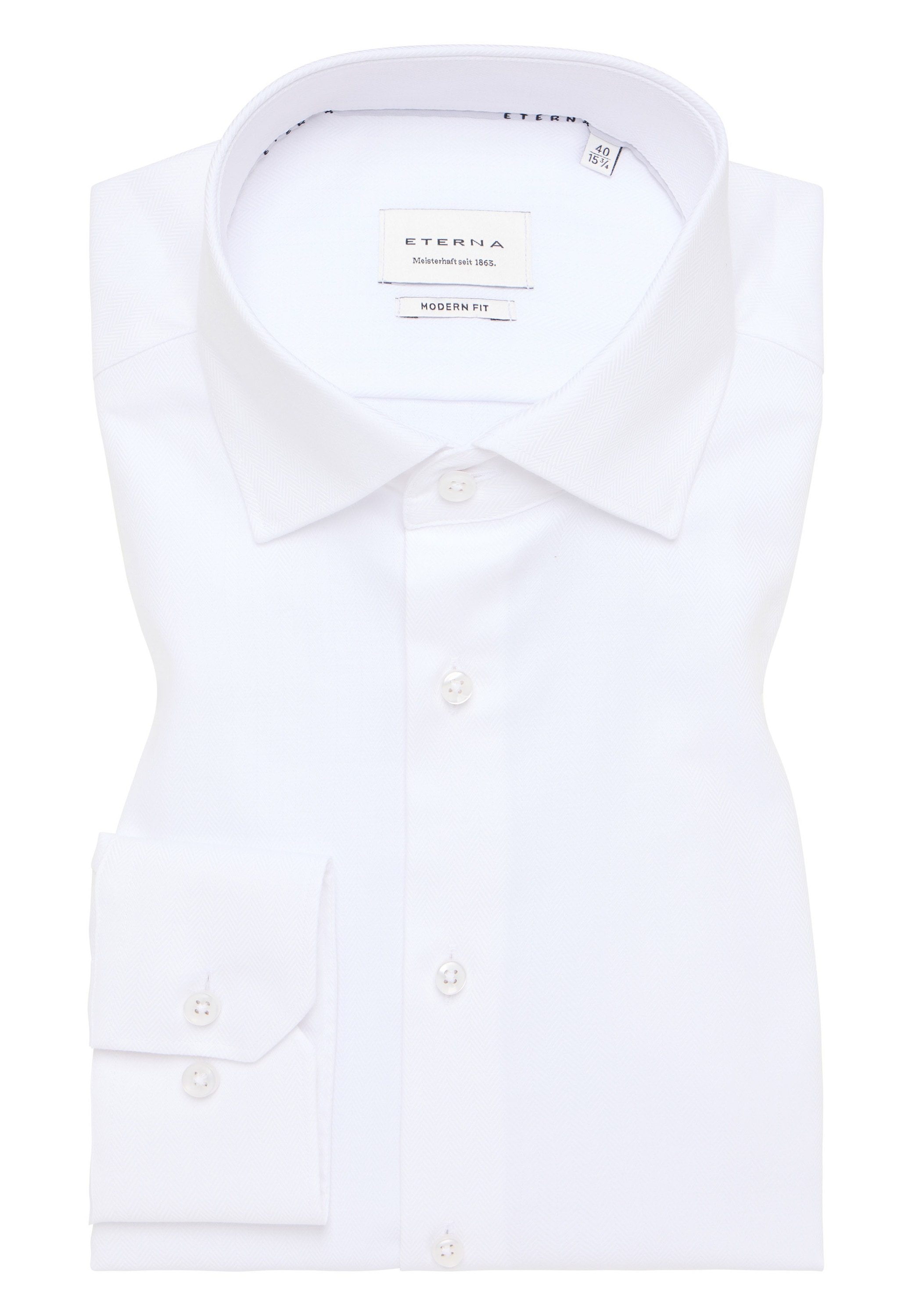 Eterna Langarmhemd »MODERN FIT«, NON IRON (bügelfrei)
