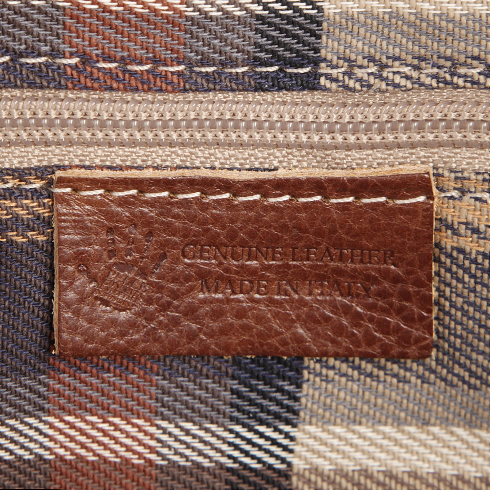 Piké Umhängetasche echt Leder, Made in Italy