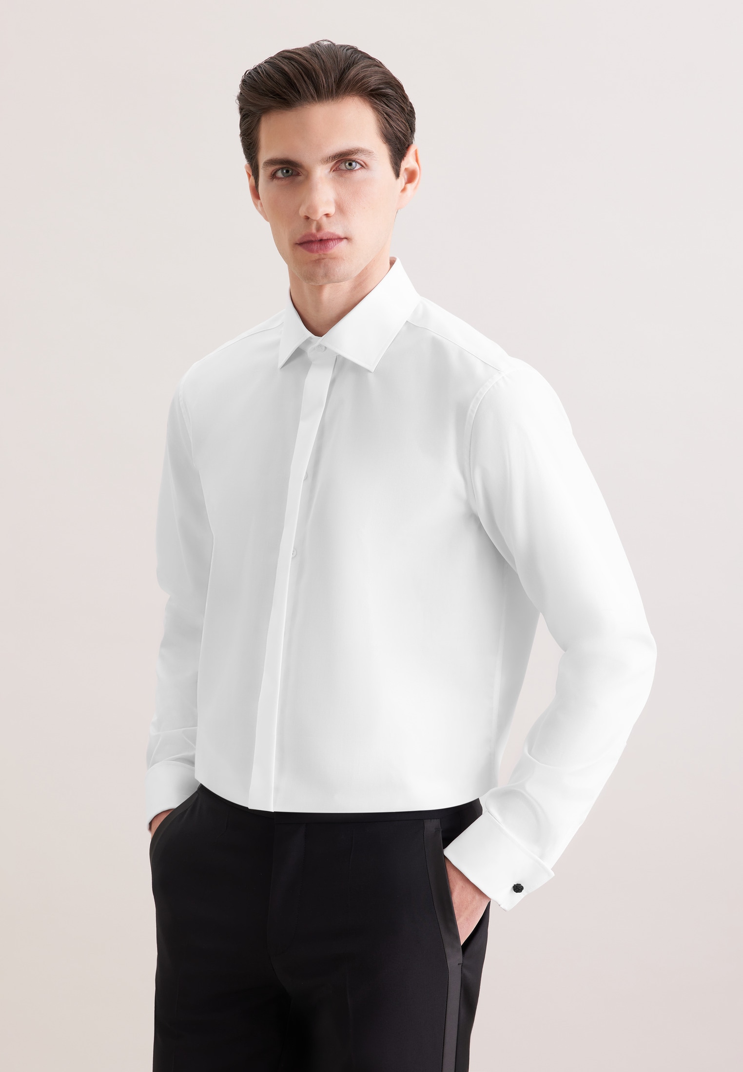 seidensticker Smokinghemd "Schwarze Rose" Gala Uni günstig online kaufen