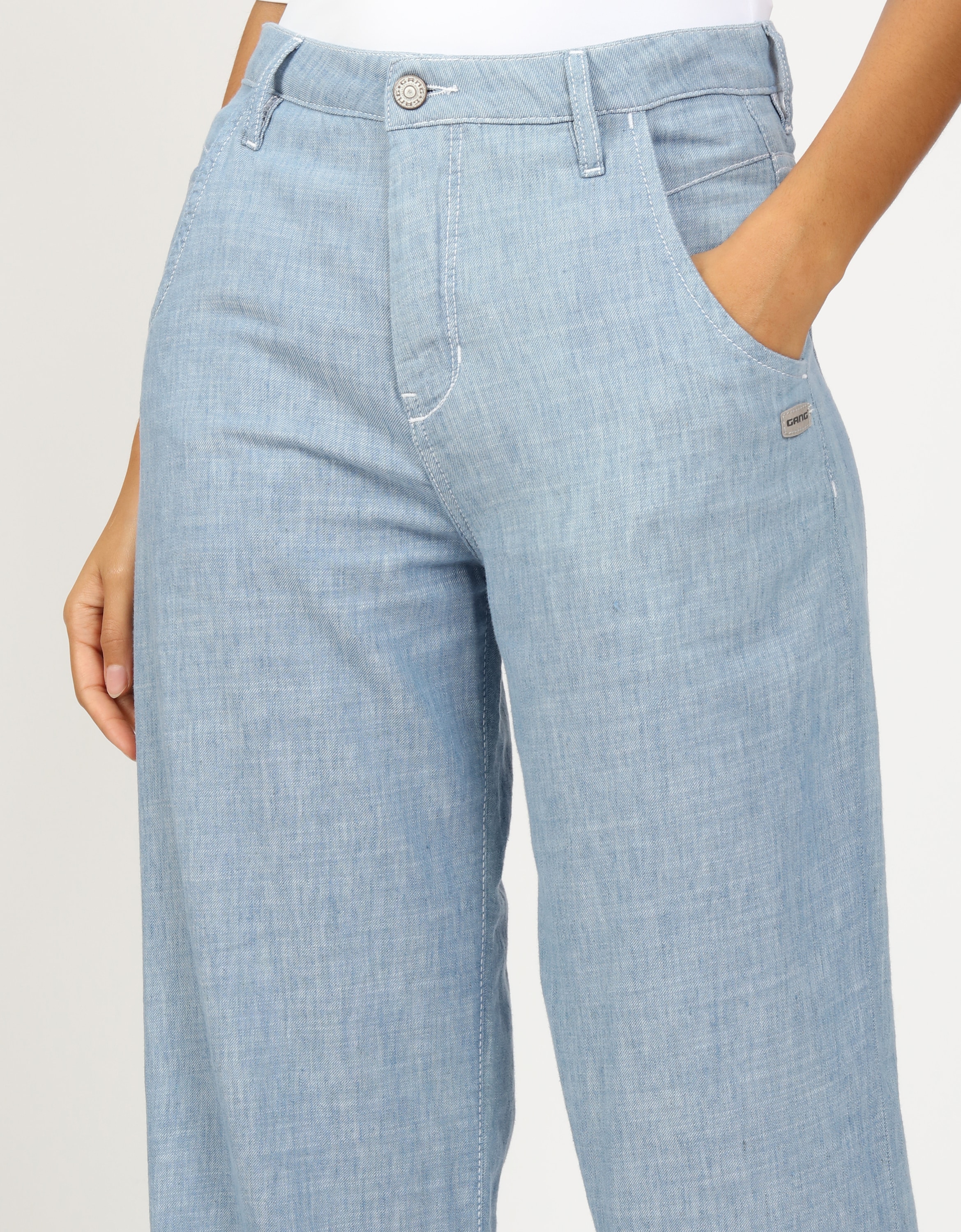 GANG Stoffhose »GANG Hosen Wide Fit 94VIA WIDE«