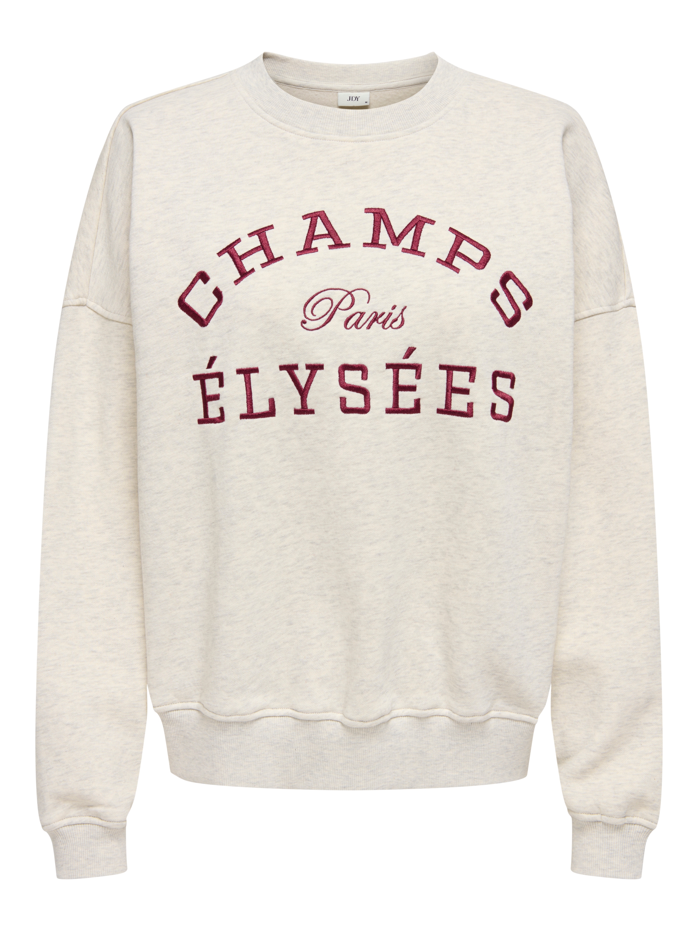 JDY Sweatshirt »JDYMESA L/S O-NECK EMB SWEAT JRS NOOS«