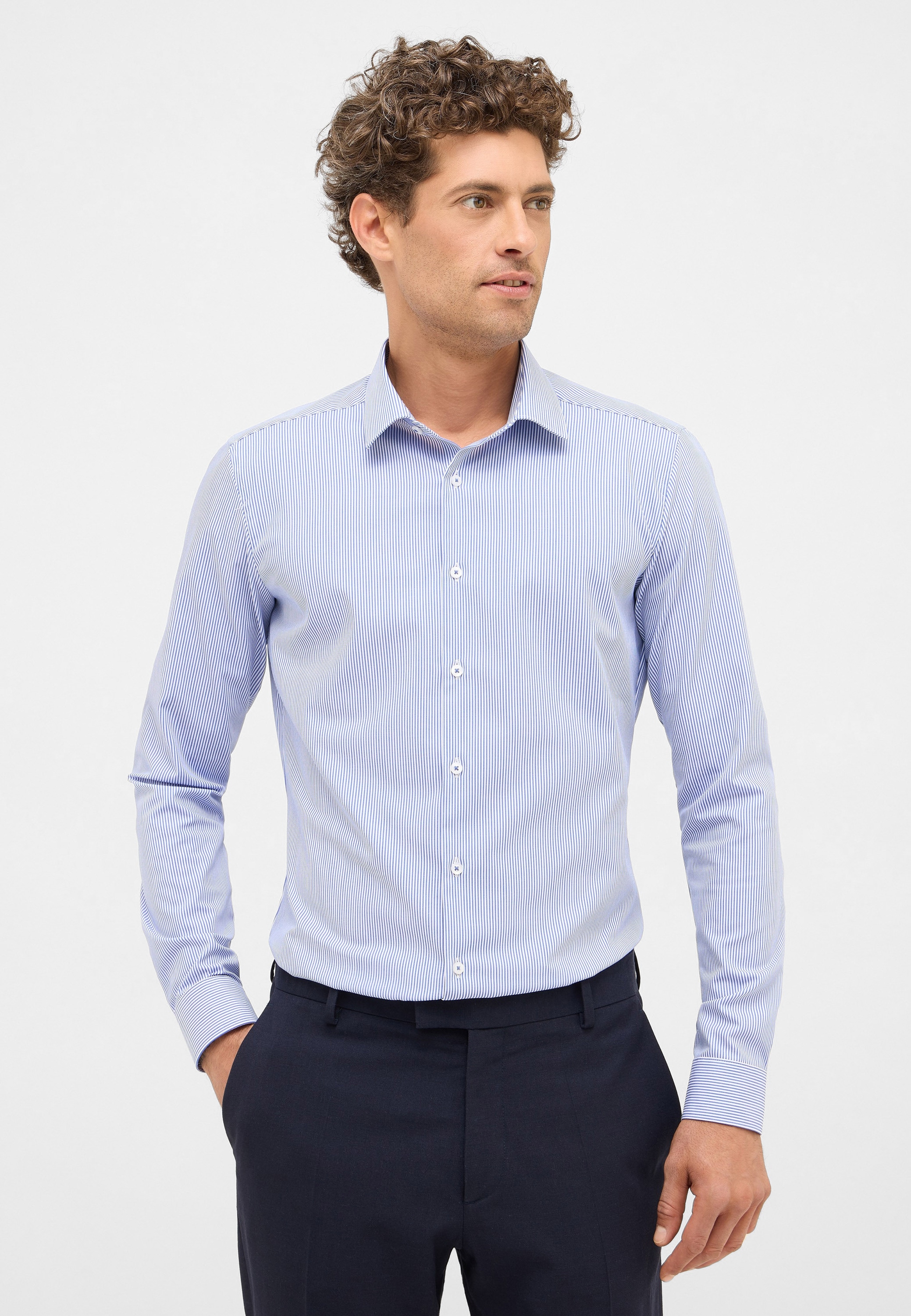 Eterna Langarmhemd "SUPER SLIM", NON IRON (bügelfrei) günstig online kaufen