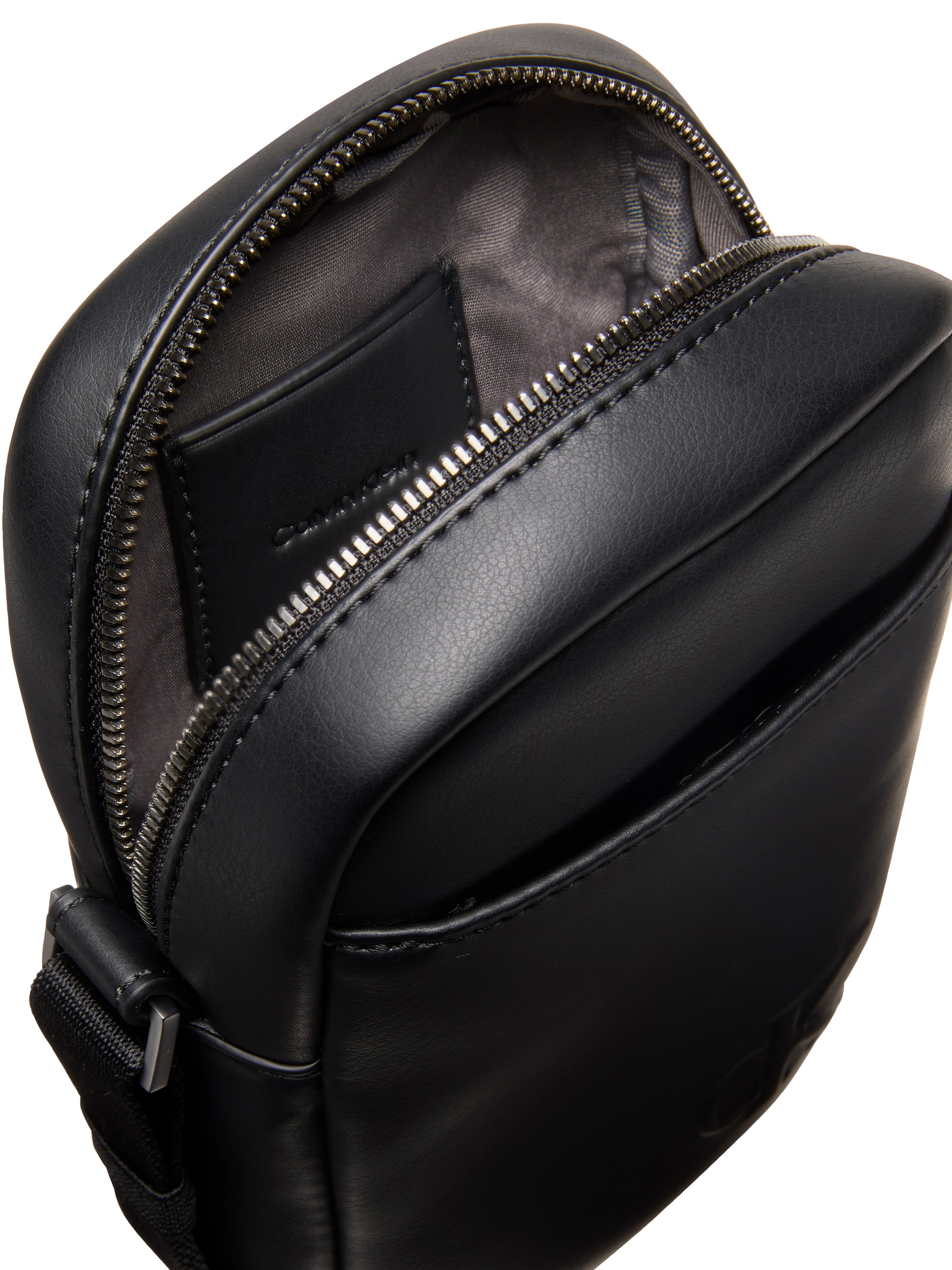 Calvin Klein Umhängetasche »BOLD CK SLIM REPORTER« Mini Bag, Schultertasche, Crossbody Bag mit CK-Logo