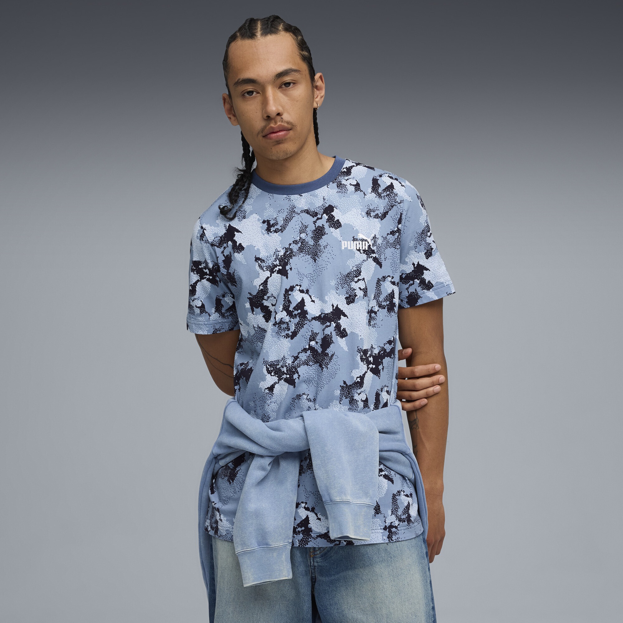 PUMA T-Shirt »Essentials Camo T-Shirt Herren«