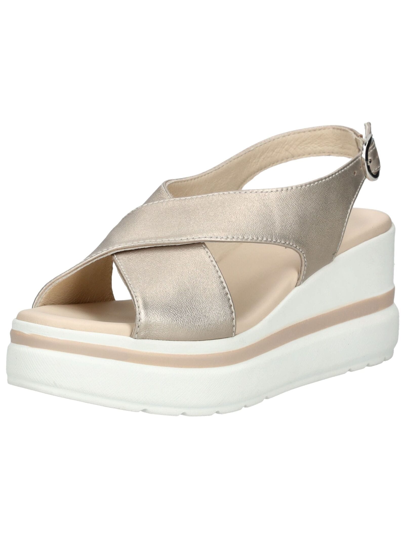 Nero Giardini Keilsandalette "Nero Giardini Sandalen Leder" günstig online kaufen
