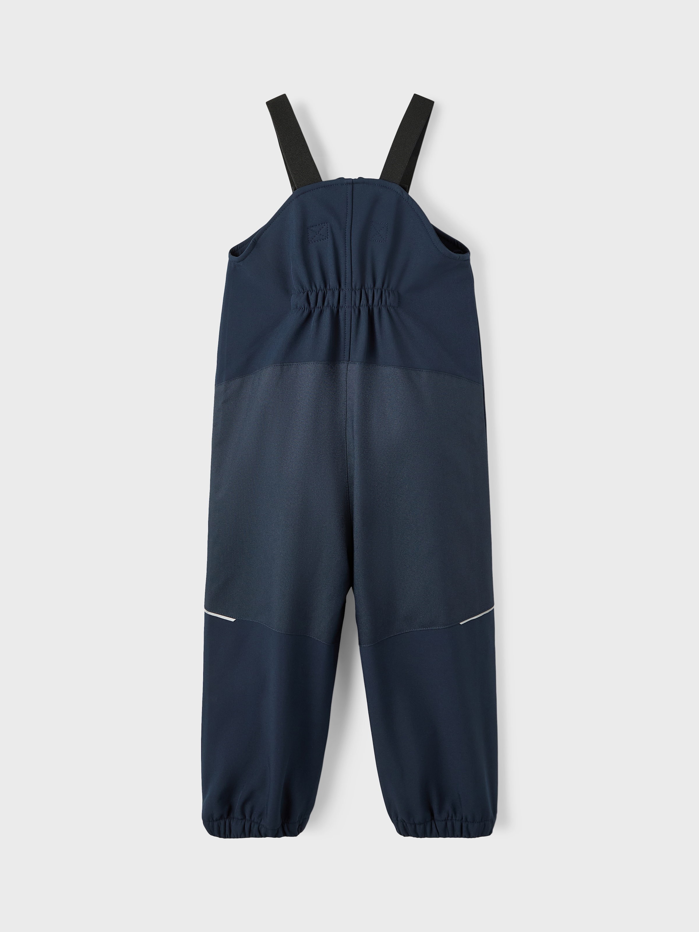 Name It Regenhose »NMNALFA08 SOFTSHELL BIB PANT SOLID FO«, mit dekorativen und reflektierenden Details