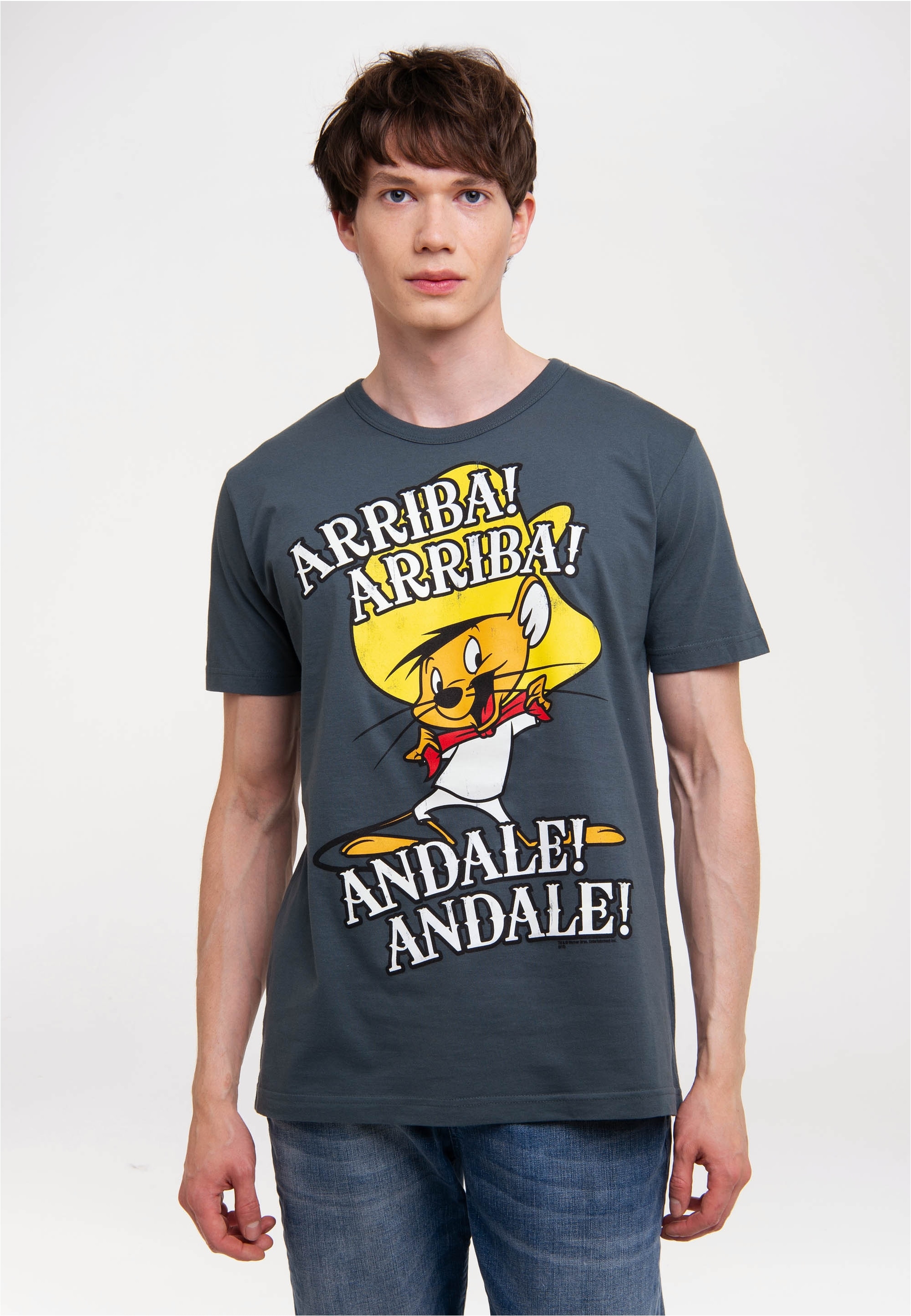 LOGOSHIRT T-Shirt »Speedy Gonzales - Arriba!«, mit Speedy Gonzales - Print
