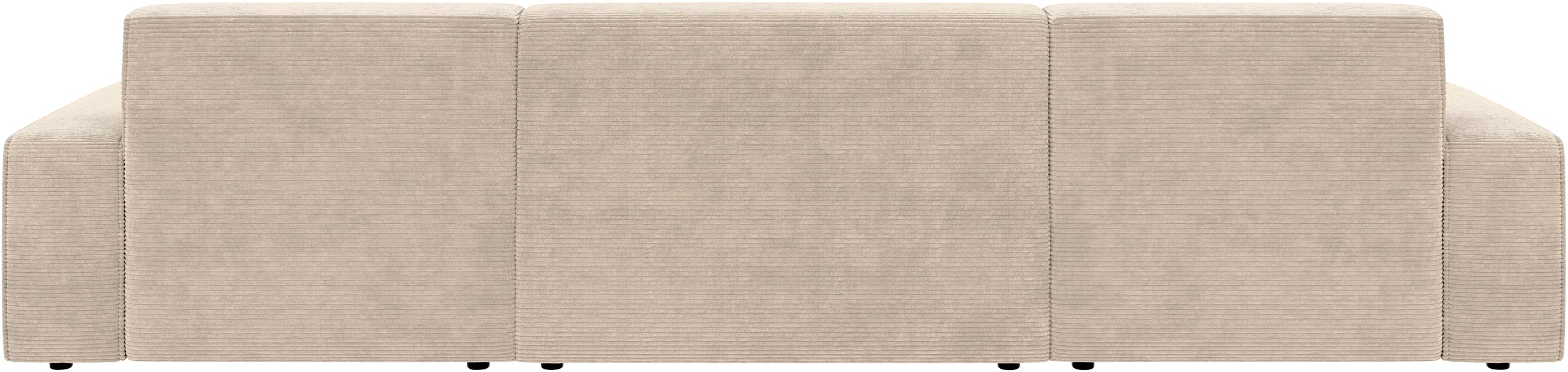 TRENDMANUFAKTUR Wohnlandschaft »Graz, wahlweise mit Sitzvorschub und Bettkasten, U-Form, Breite 329 cm«, in Cord-, haustierfreundlichem LEO Struktur- oder LUMOS-3D-Bezug