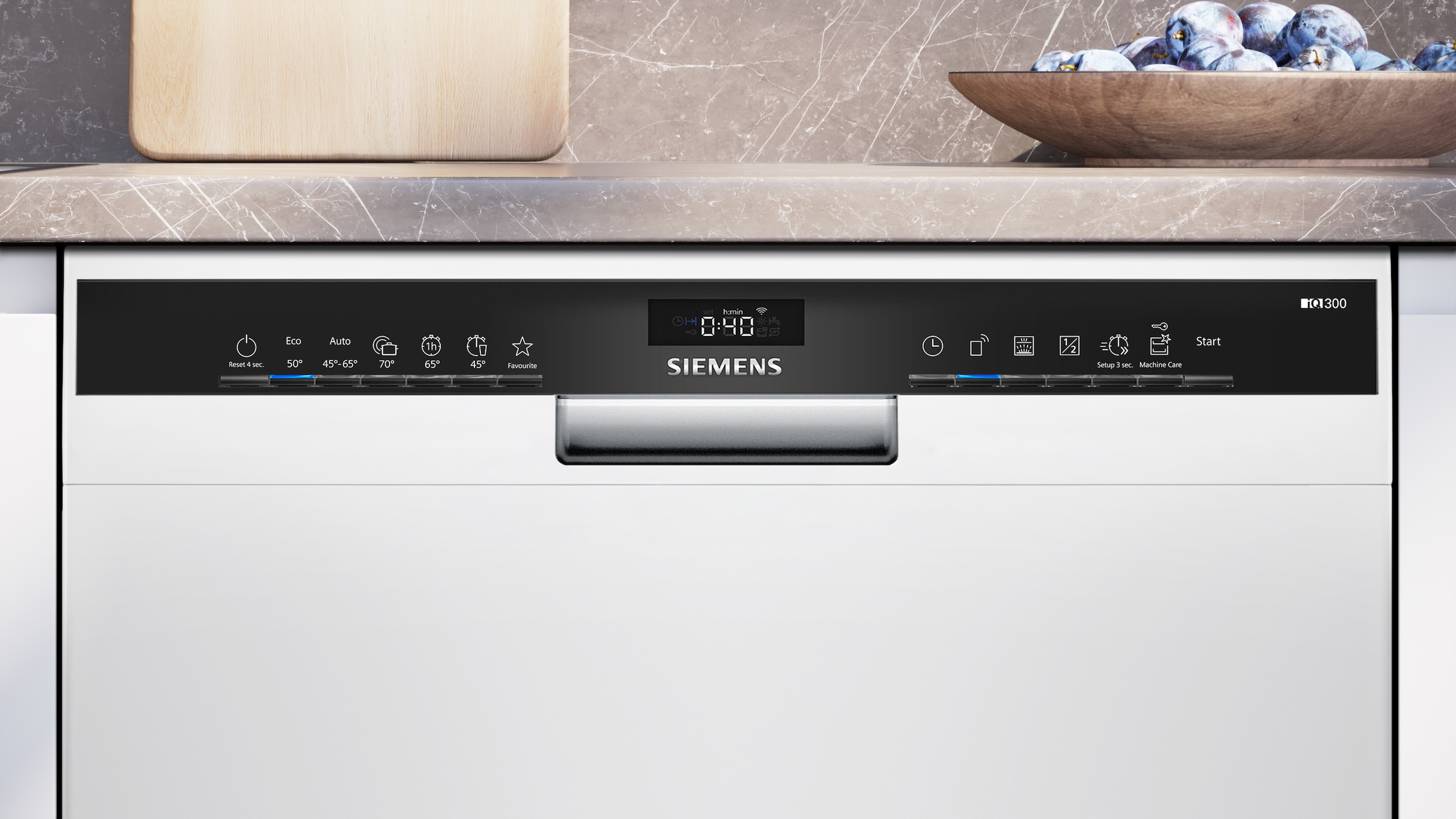 SIEMENS Unterbaugeschirrspüler iQ300 »SN43HW03TE« 13 tlg. Maßgedecke