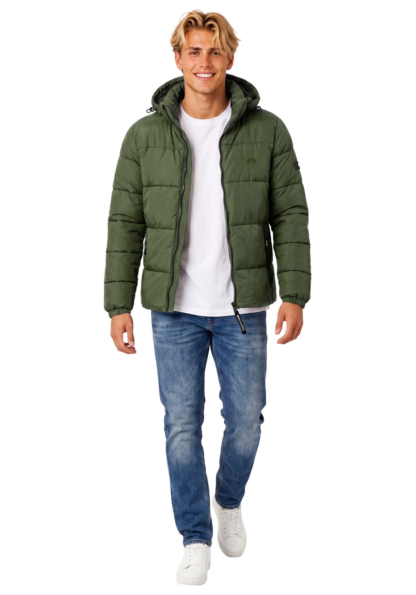 Arctic Seven Winterjacke "ASCreesi" mit warmem Teddyfell und abnehmbarer Kapuze