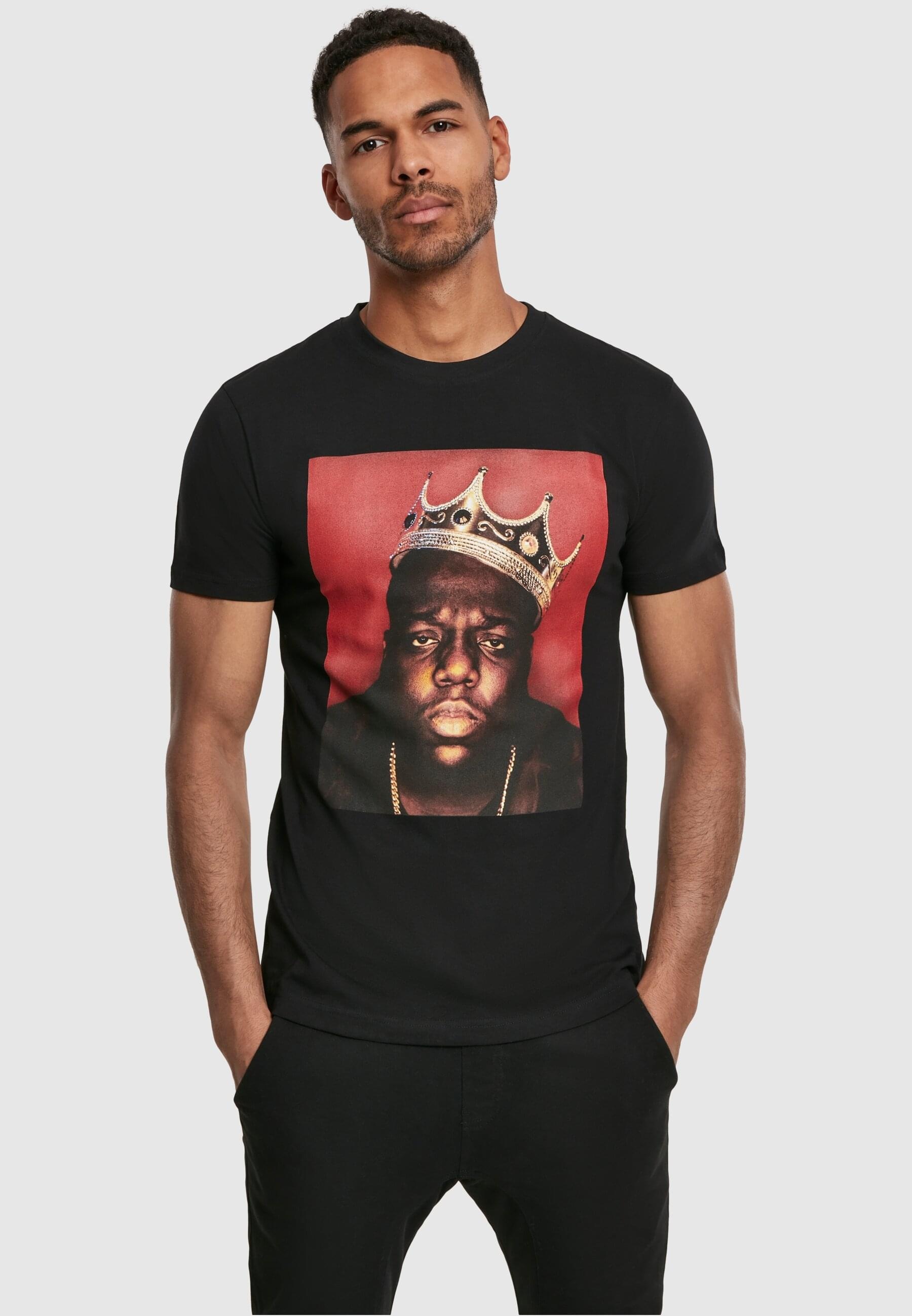 Merchcode T-Shirt »Merchcode Herren Notorious Big Crown Tee«, (1 tlg.)
