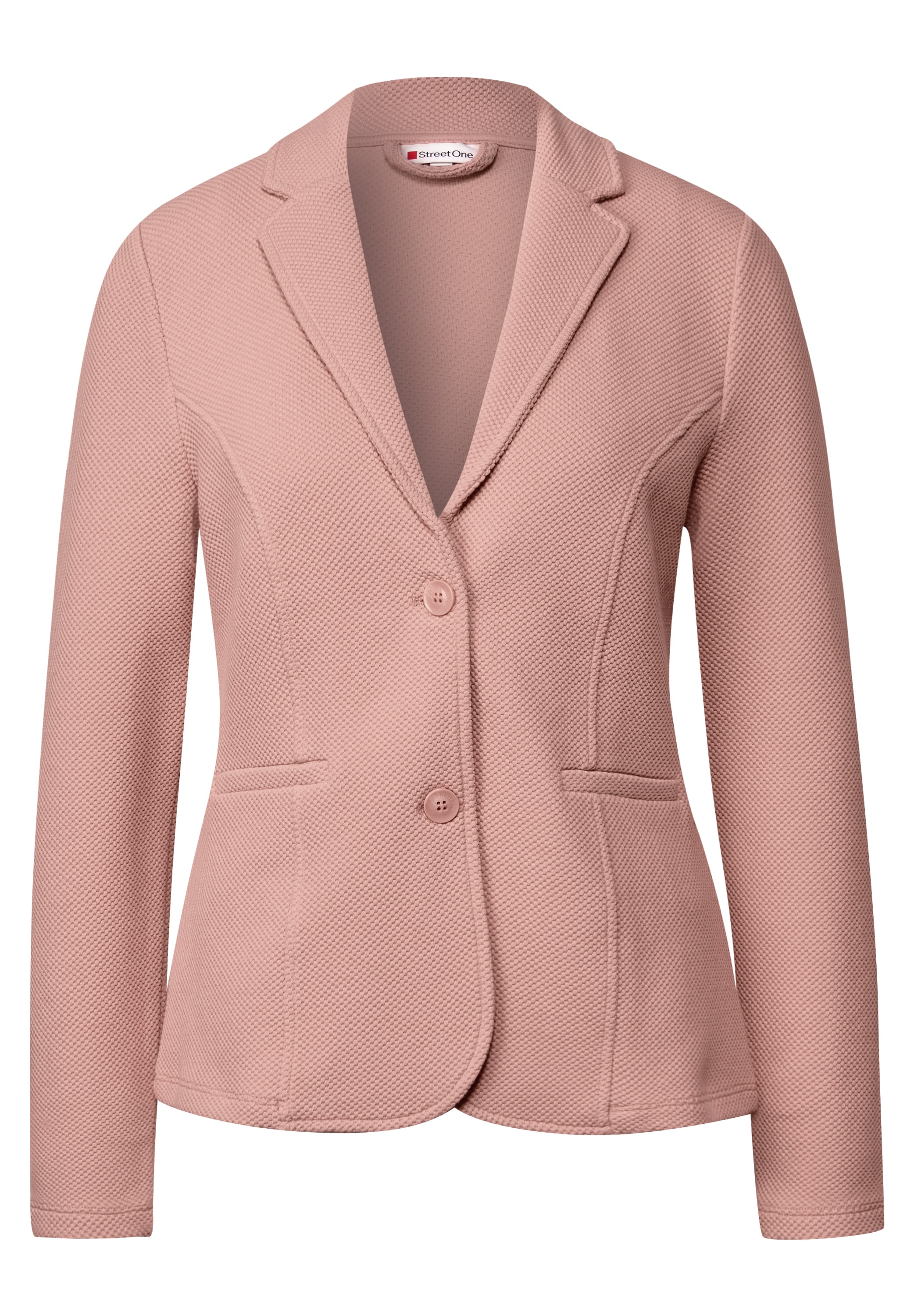 STREET ONE Kurzblazer, aus softem Materialmix