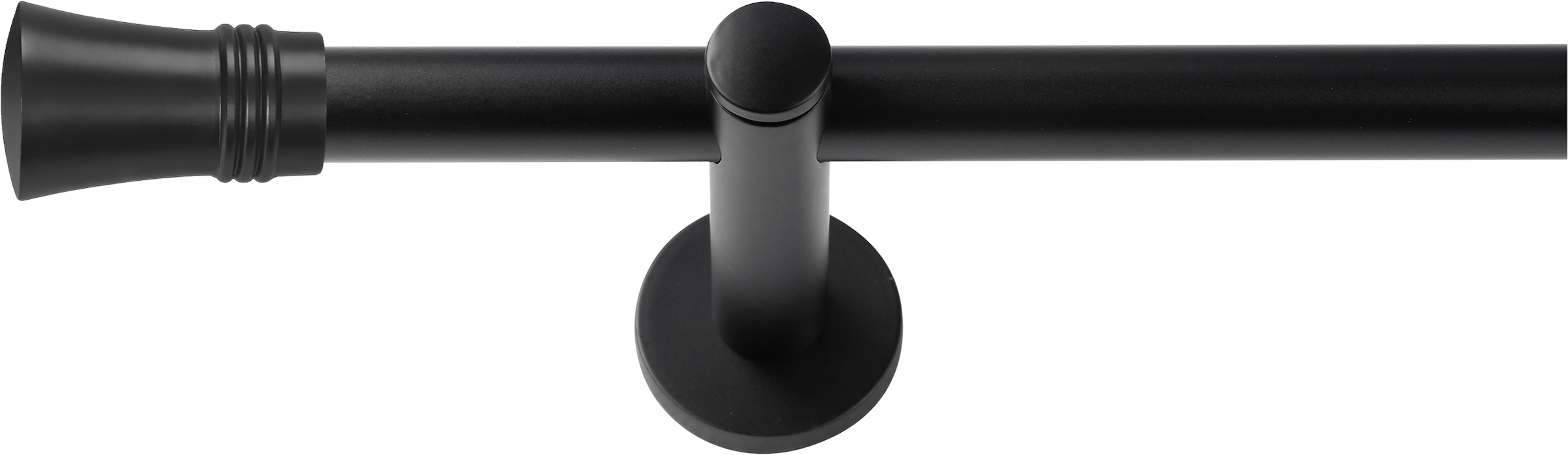 SN DECO GROUP Gardinenstange »Gardinenstange Lyon Ø 19 mm, 1-läufig, Fixmaß, verschraubt« Ø 19 mm Fixmaß;kürzbar
