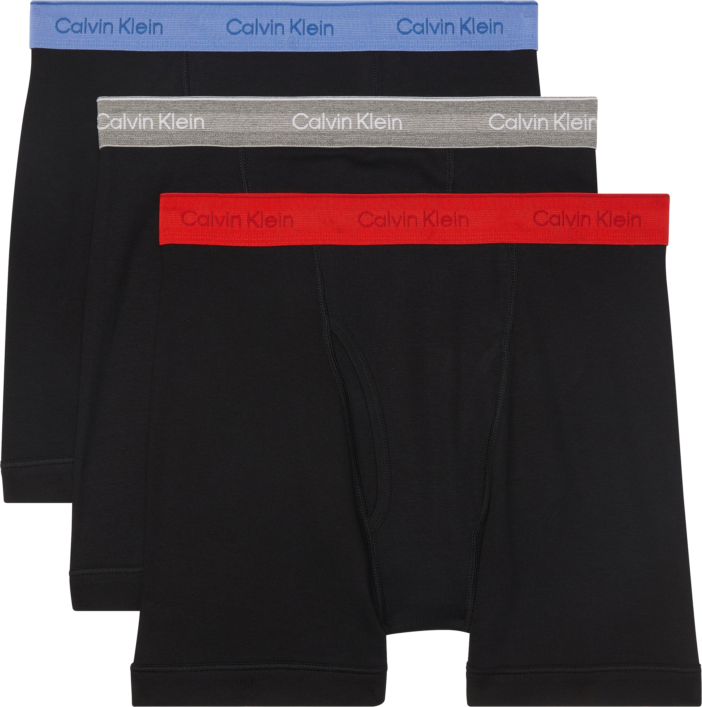 Calvin Klein Underwear Boxer »BOXER BRIEF 3PK«, (Packung, 3er-Pack), mit Logo-Elastikbund (3 Stück)
