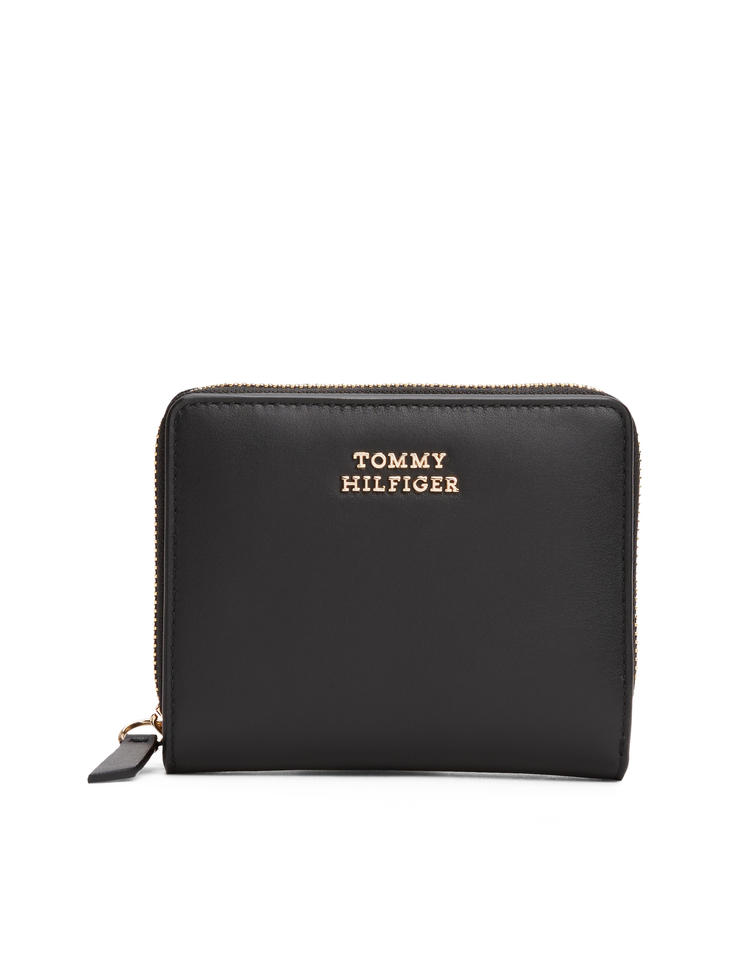 Tommy Hilfiger Geldbörse "TH LEATHER SLG MED ZA FLAP", Damen-Geldbeute, Por günstig online kaufen