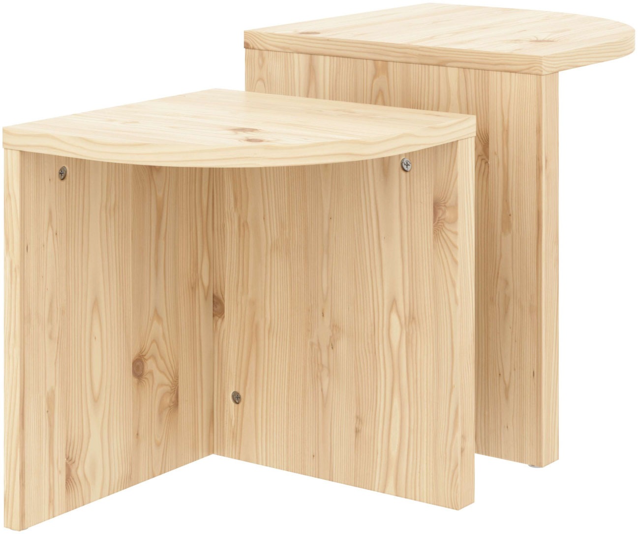 Karup Design Satztisch "COMBINE Tables Set, Couchtisch, Beistelltisch, Satztisch, 2’er Set" Set, 2 Stk. tlg. Beistelltischset aus FSC-zertifiziertem Kiefernholz