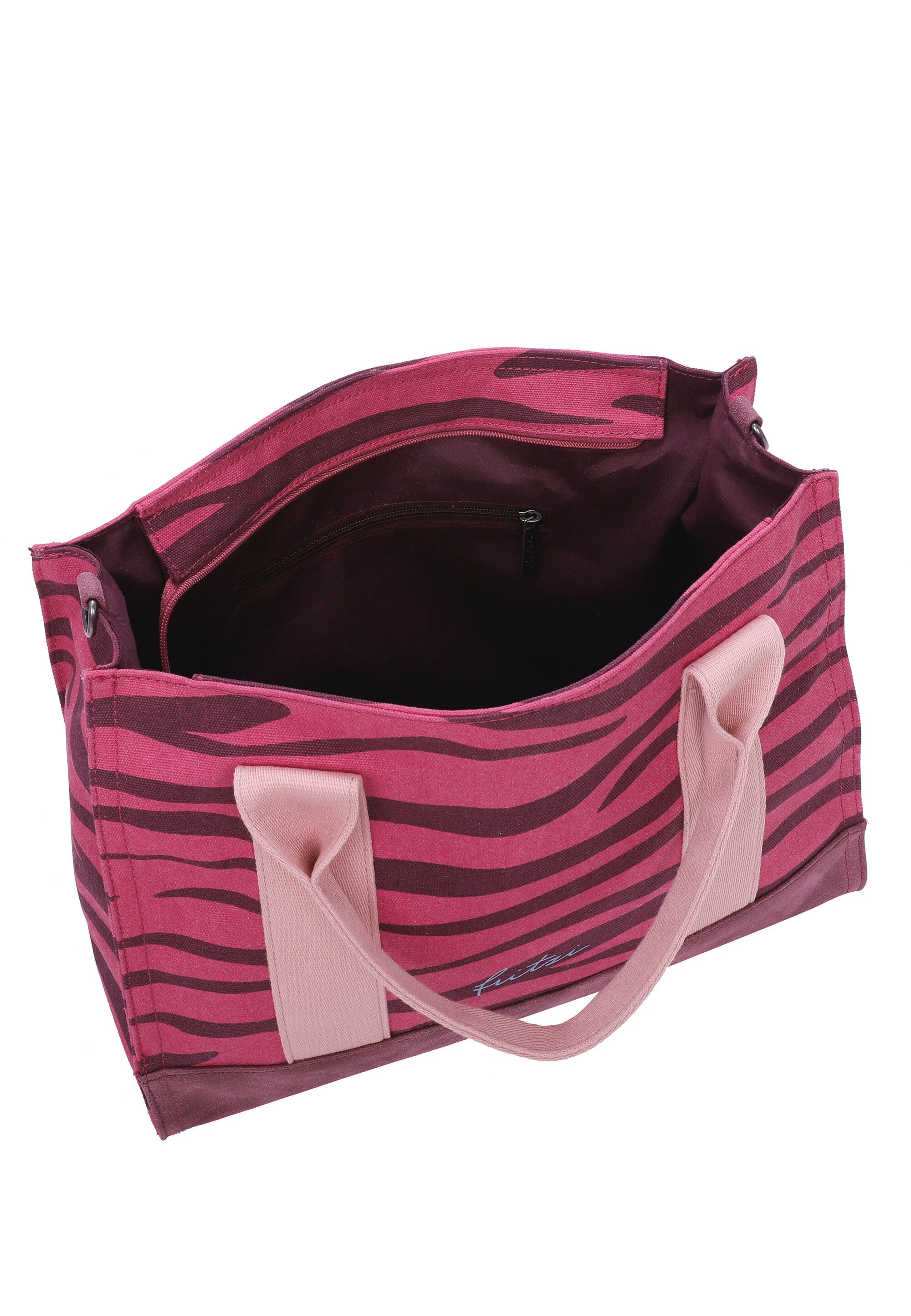 Fritzi aus Preußen Shopper »Canvas Tote Bag« mit Zebra-Muster