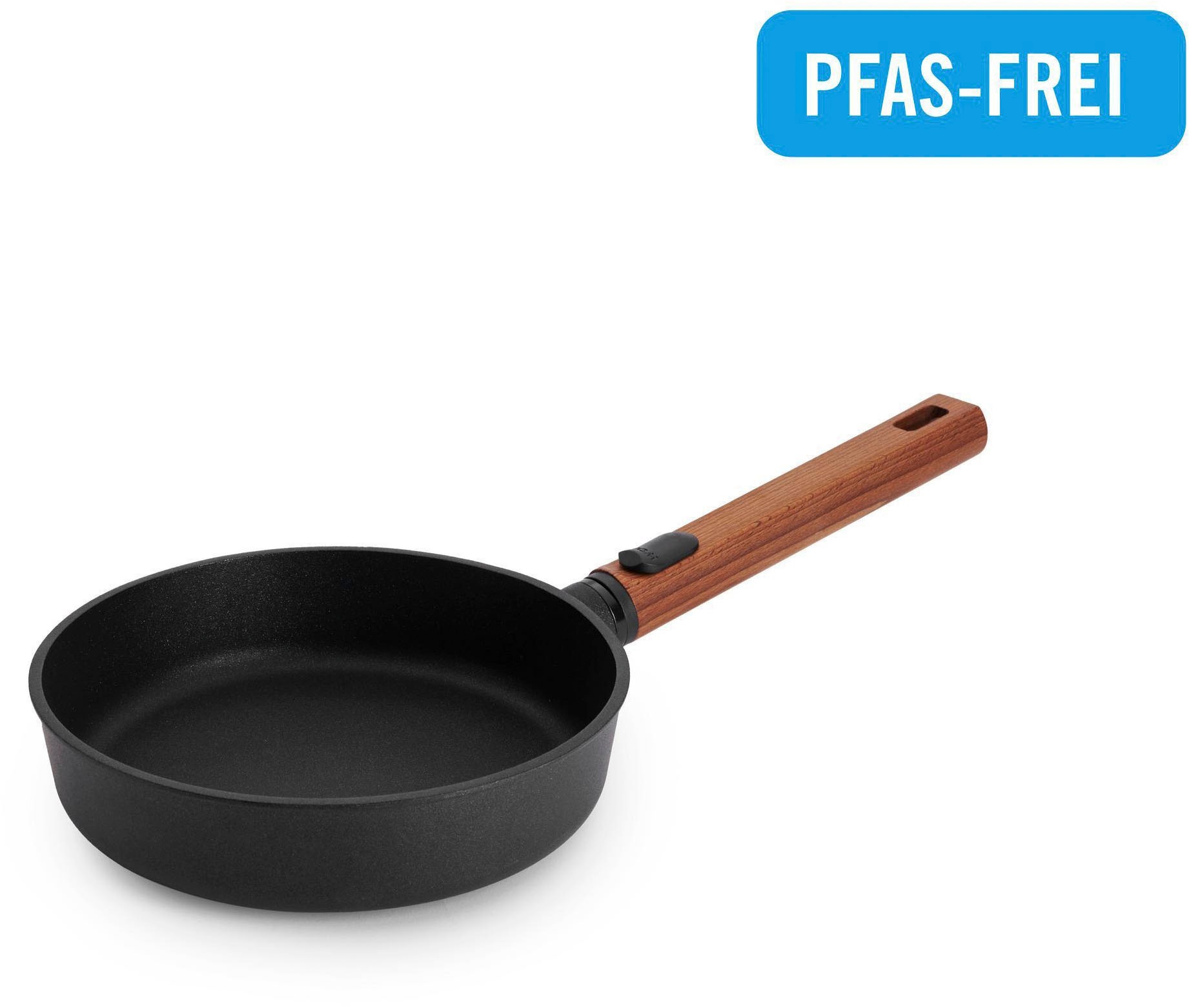 WOLL Bratpfanne "Eco Logic QXR Guss-Flachpfanne" Aluminiumguss 1 Stk. tlg. günstig online kaufen