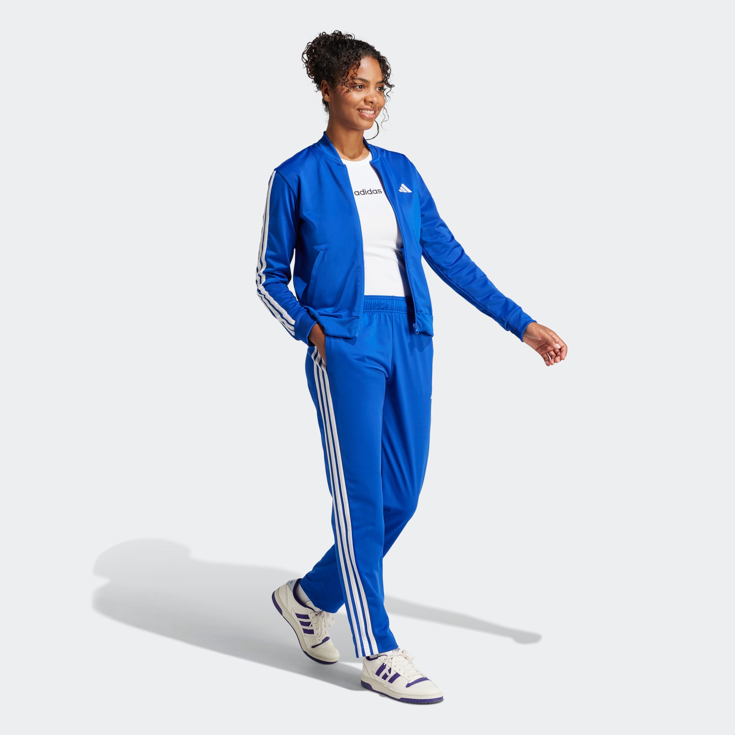 adidas Sportswear Trainingsanzug "W ESS 3S TS", (2 tlg.) günstig online kaufen