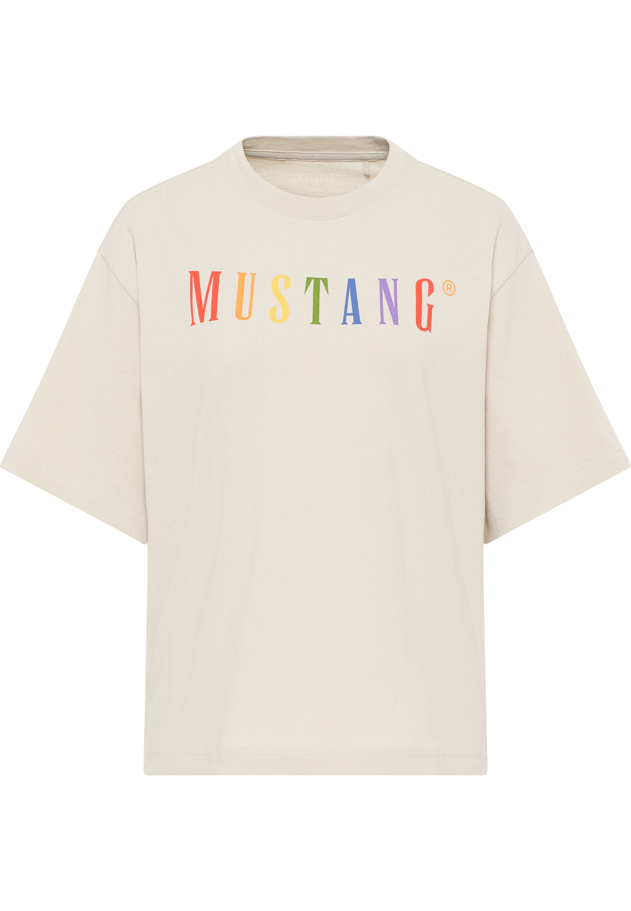 MUSTANG Kurzarmshirt »T-Shirt« für bestellen | BAUR