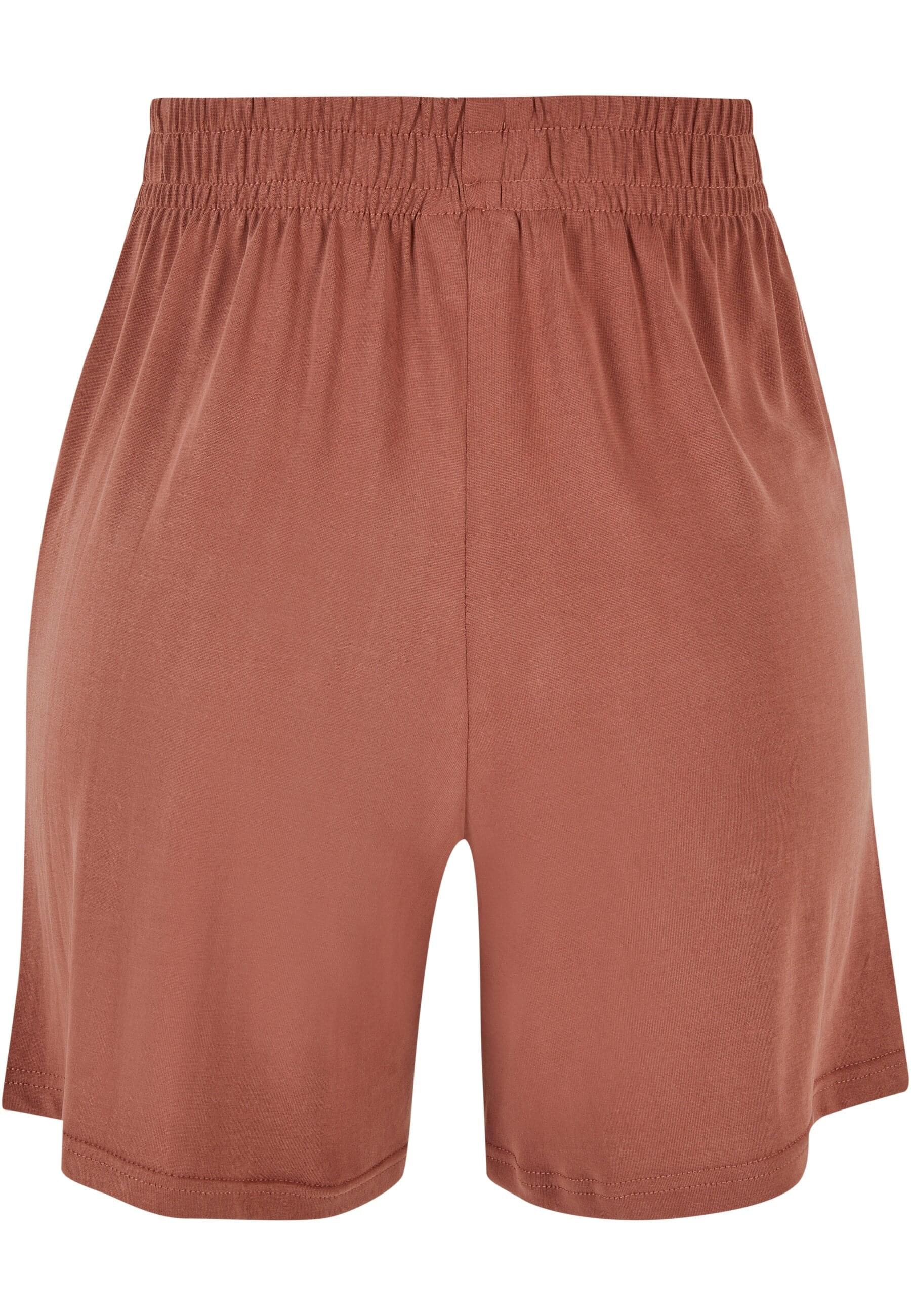 URBAN CLASSICS Stoffhose »Urban Classics Damen Ladies Modal Shorts«, (1 tlg.)