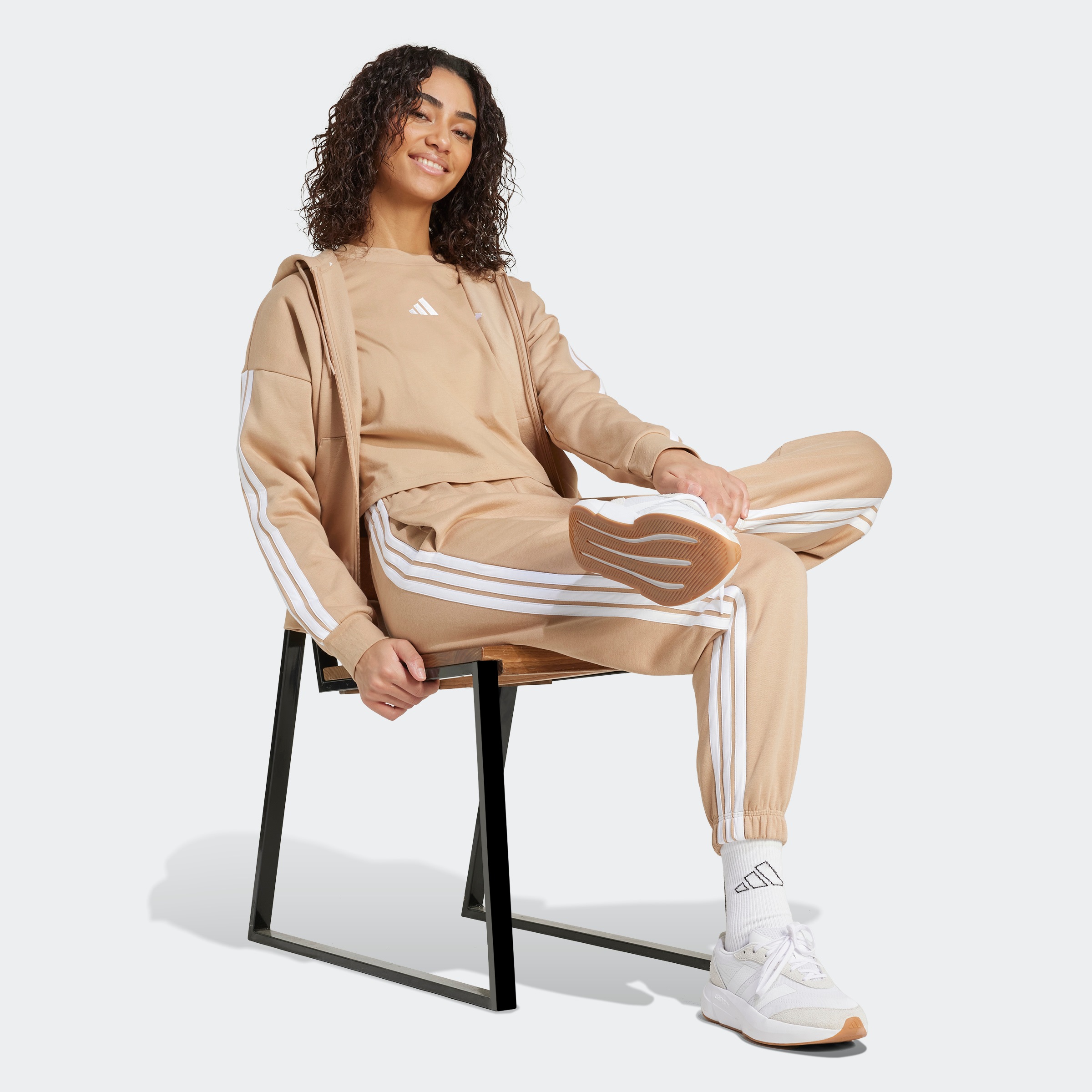adidas Sportswear Kapuzensweatshirt »W 3S FL FZ HD«