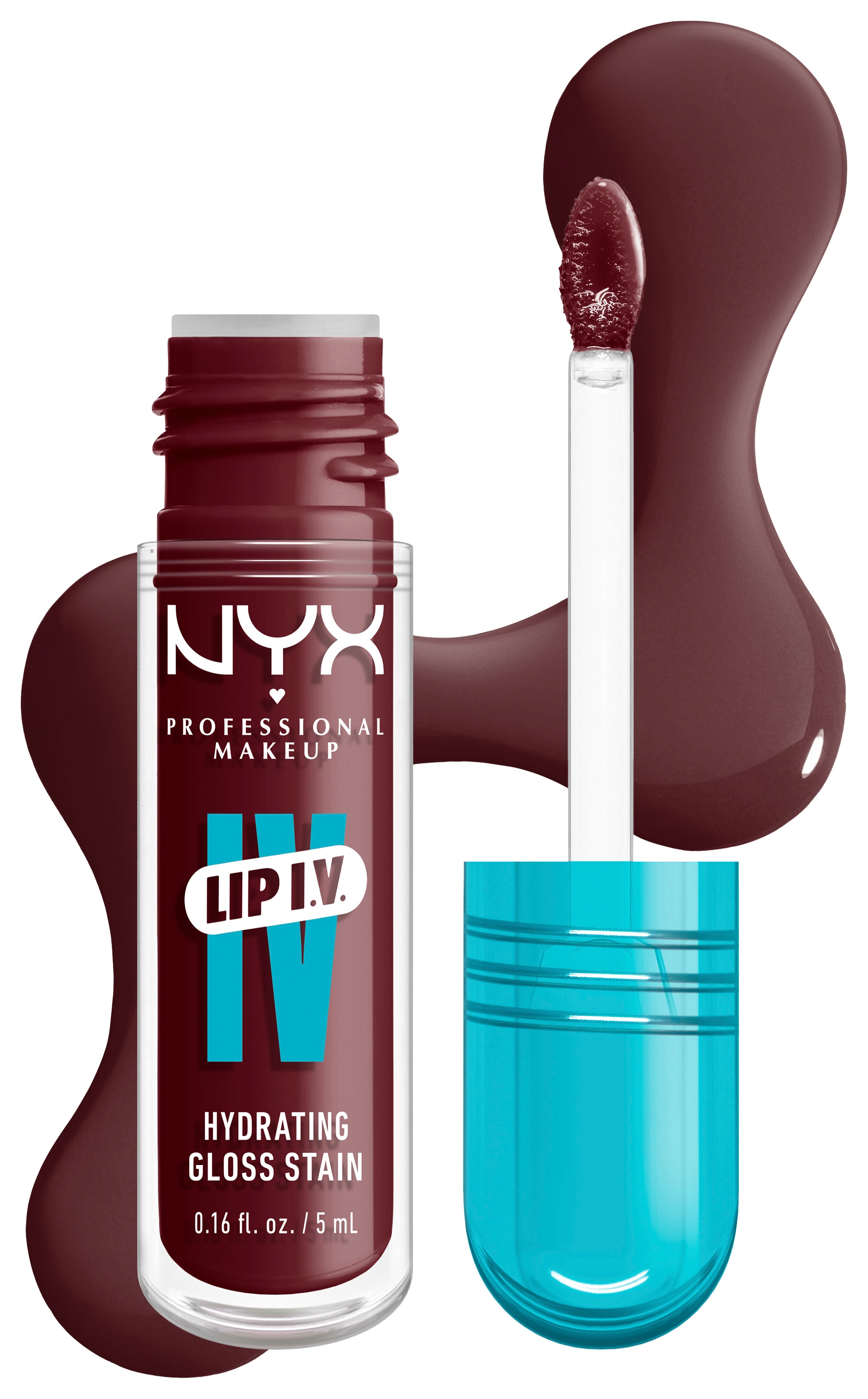 NYX PROFESSIONAL MAKEUP Lipgloss »LIP IV GLOSS SERUM« gibt den Lippen einen unwiderstehlichen Wet-Look